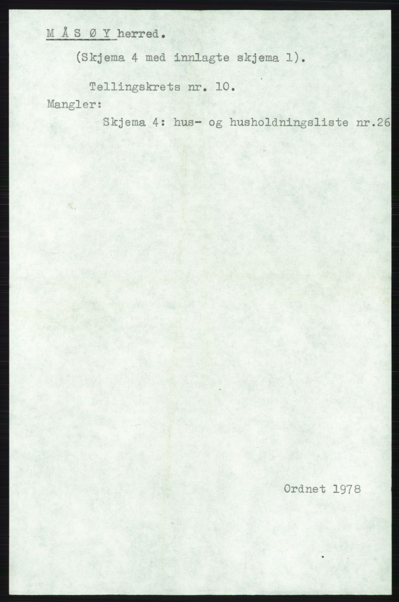 SATØ, 1920 census for Måsøy, 1920, p. 4711