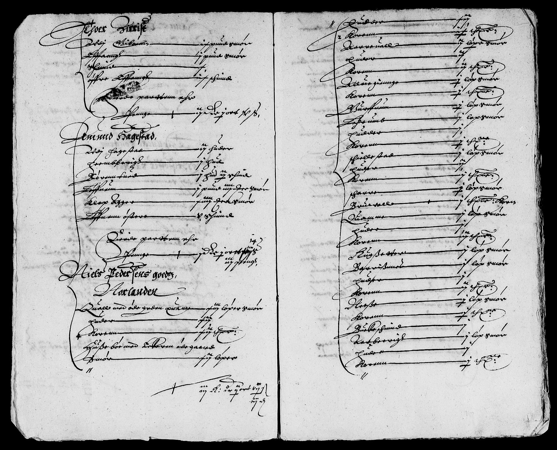 Rentekammeret inntil 1814, Reviderte regnskaper, Lensregnskaper, AV/RA-EA-5023/R/Rb/Rbl/L0002: Brunla len med Numedal len til 1628,  Sandsvær len 1626-28 og Eiker len 1626-37, 1626-1629