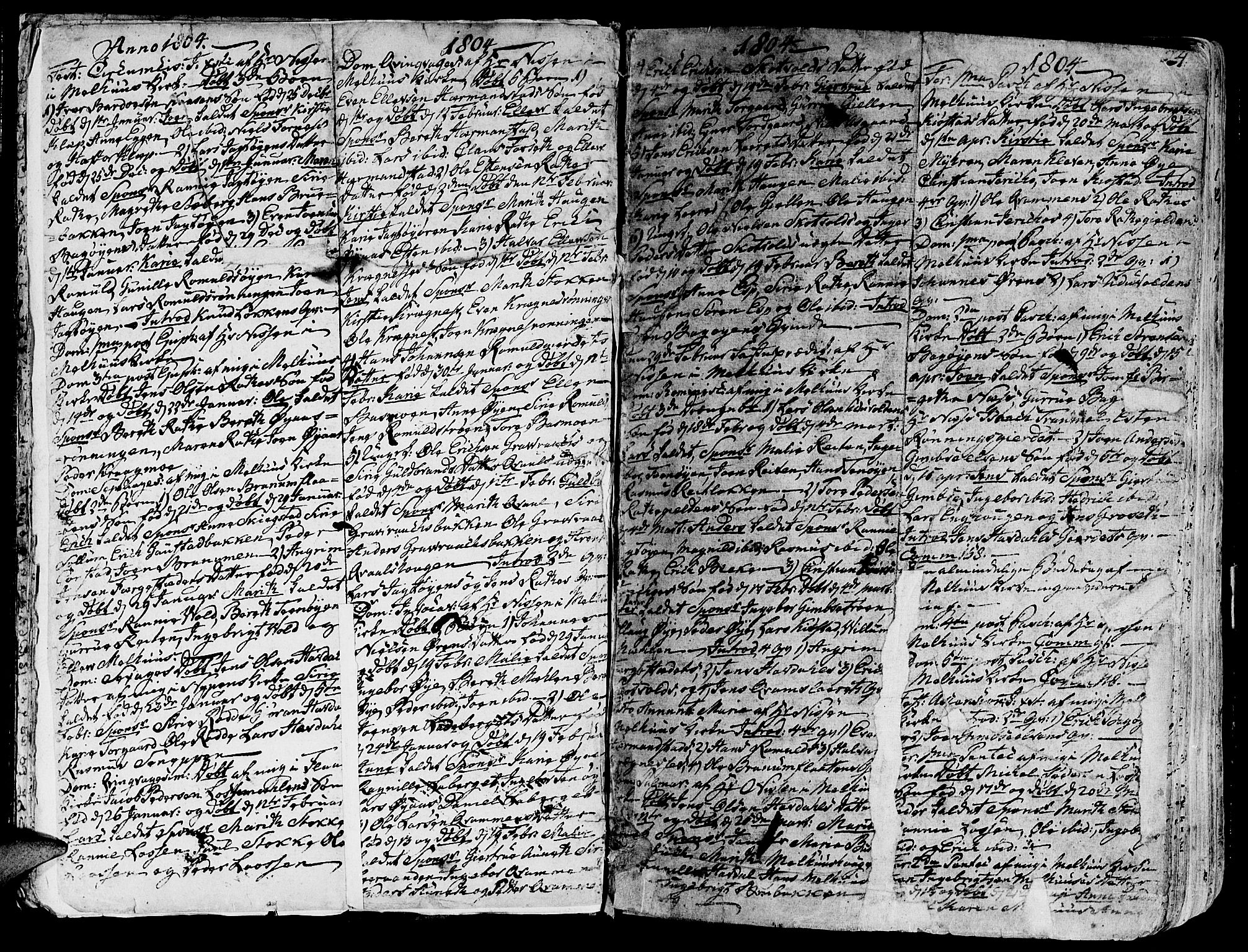 Ministerialprotokoller, klokkerbøker og fødselsregistre - Sør-Trøndelag, SAT/A-1456/691/L1061: Parish register (official) no. 691A02 /1, 1768-1815, p. 24