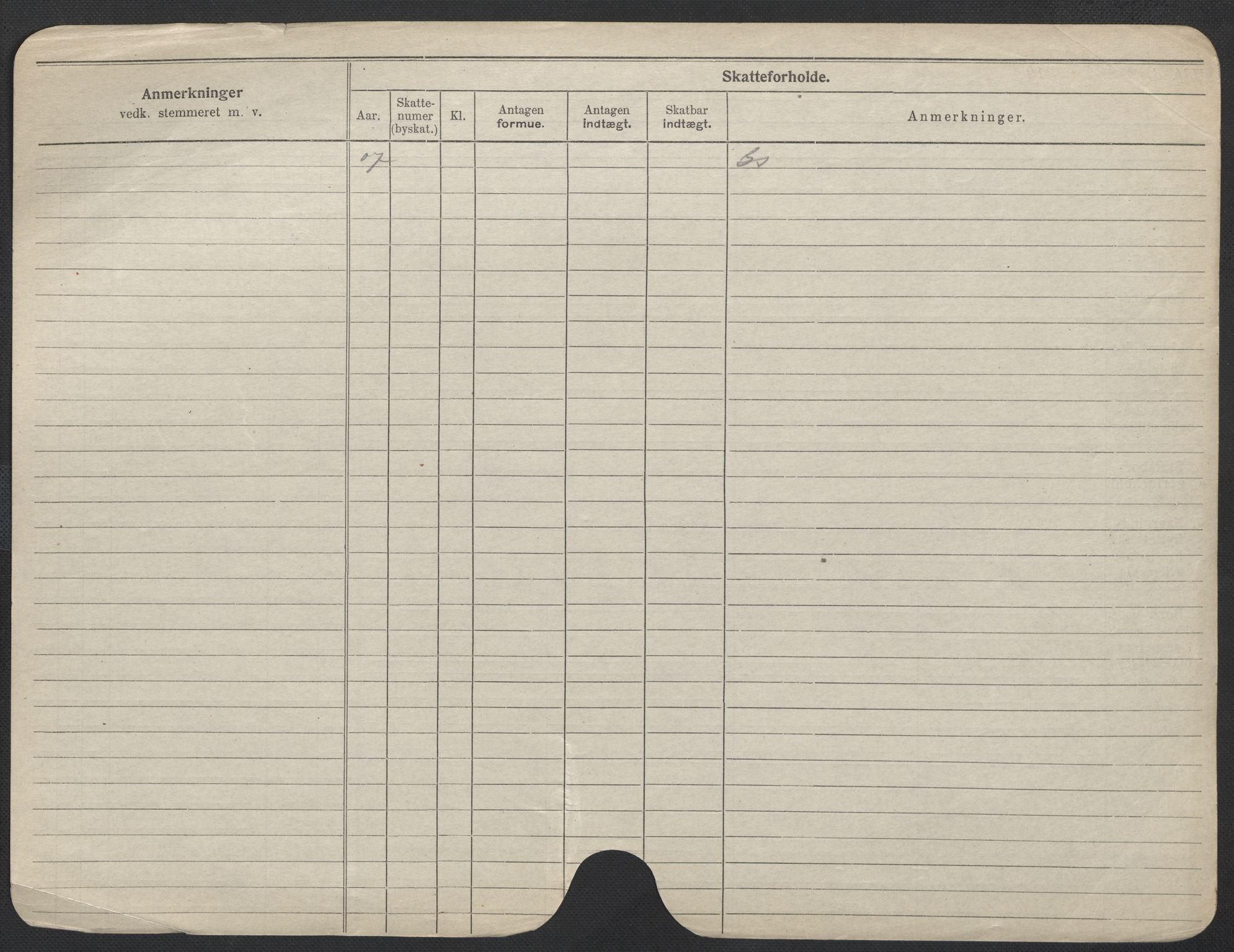 Oslo folkeregister, Registerkort, AV/SAO-A-11715/F/Fa/Fac/L0013: Kvinner, 1906-1914, p. 351b