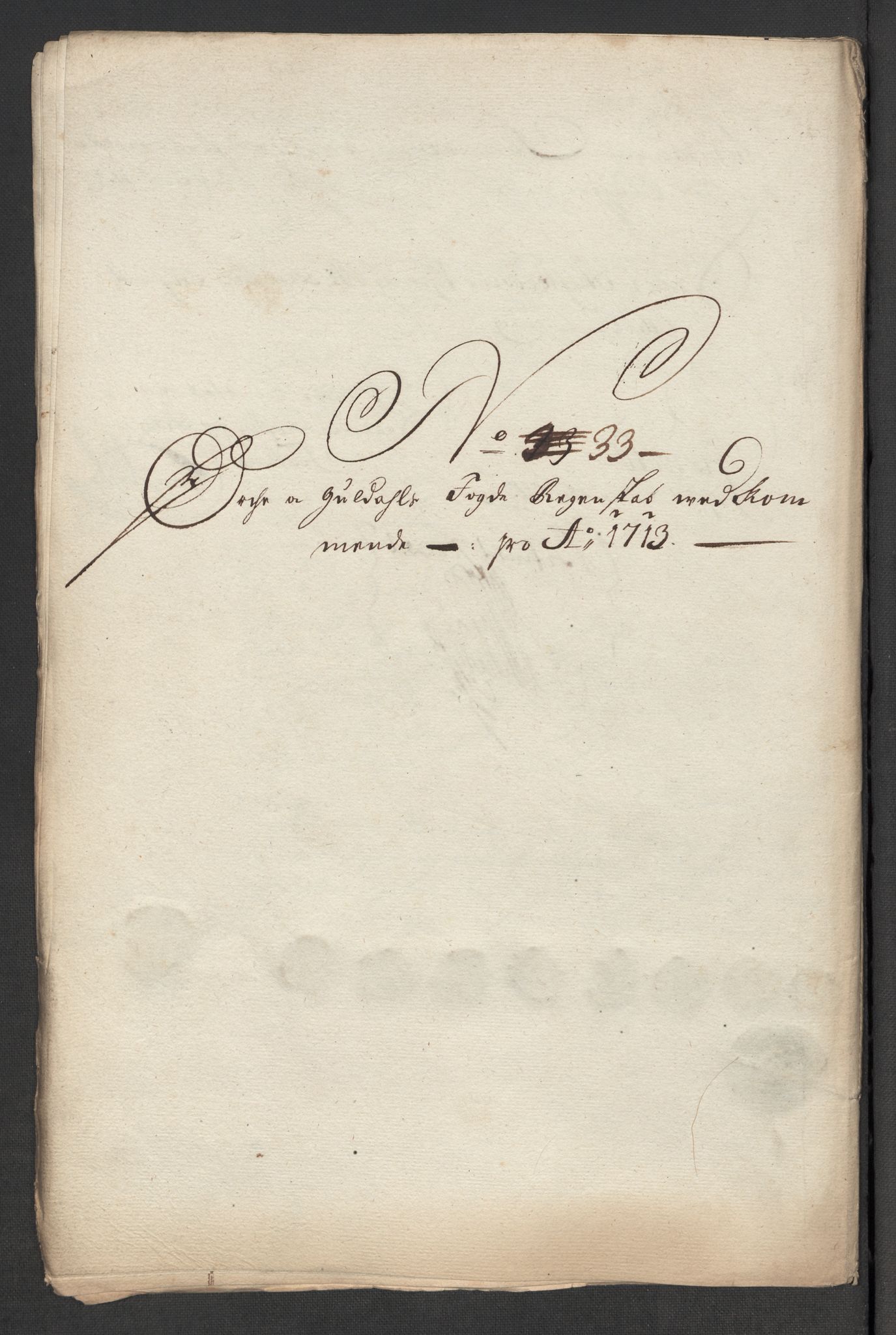 Rentekammeret inntil 1814, Reviderte regnskaper, Fogderegnskap, AV/RA-EA-4092/R60/L3964: Fogderegnskap Orkdal og Gauldal, 1713, p. 325