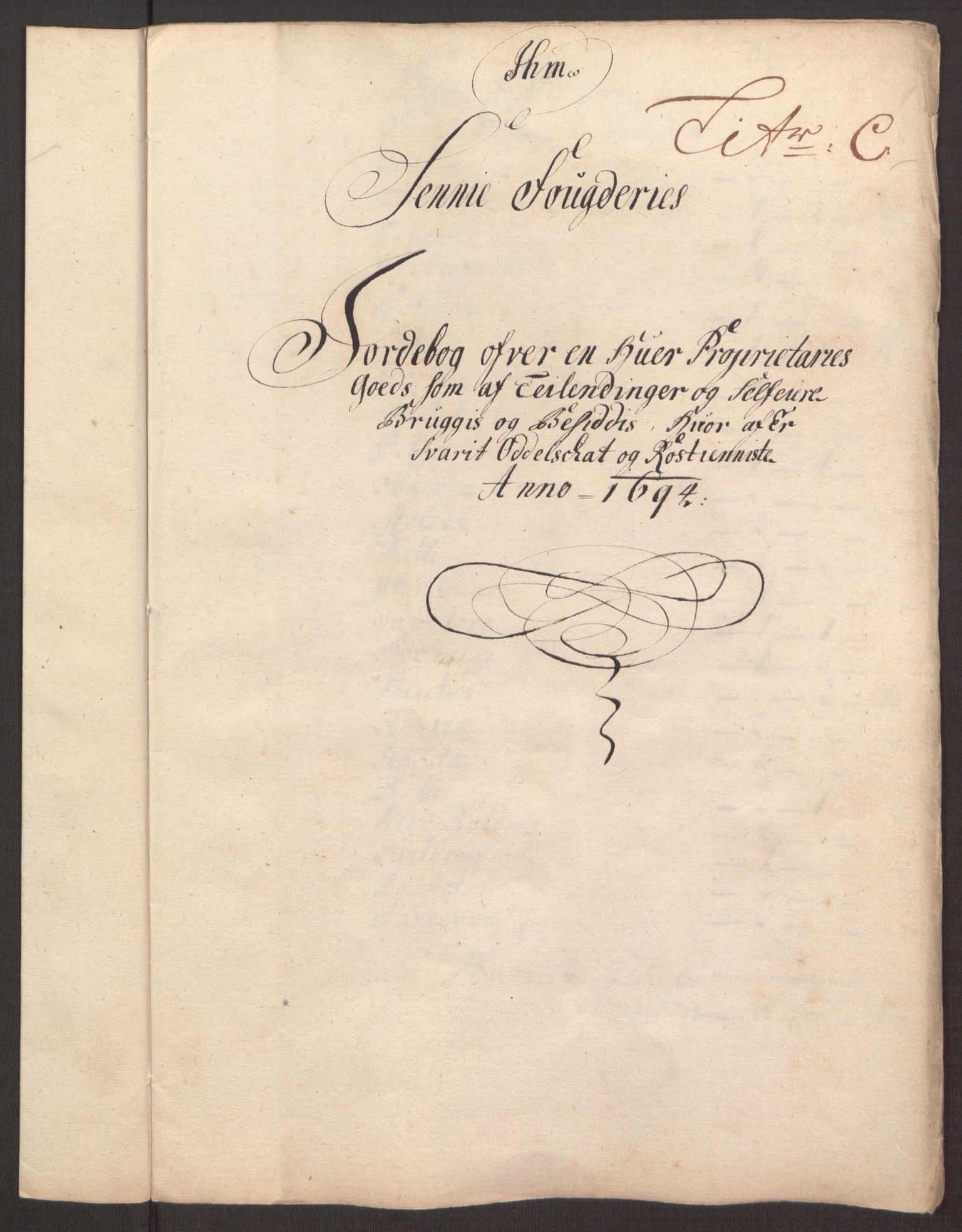 Rentekammeret inntil 1814, Reviderte regnskaper, Fogderegnskap, RA/EA-4092/R68/L4753: Fogderegnskap Senja og Troms, 1694-1696, p. 45