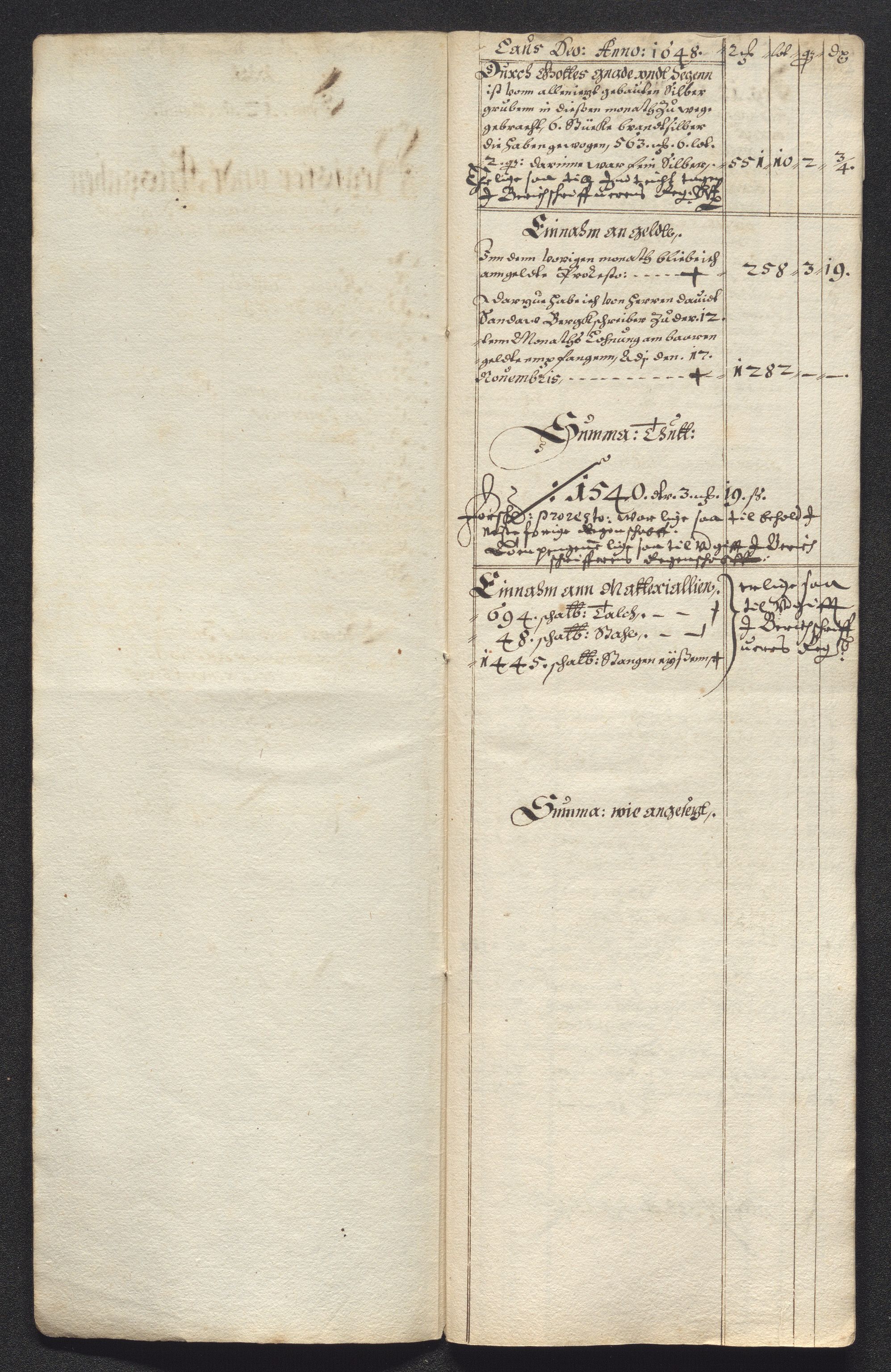 Kongsberg Sølvverk 1623-1816, AV/SAKO-EA-3135/001/D/Dc/Dcd/L0022: Utgiftsregnskap for gruver m.m., 1647-1648, p. 731