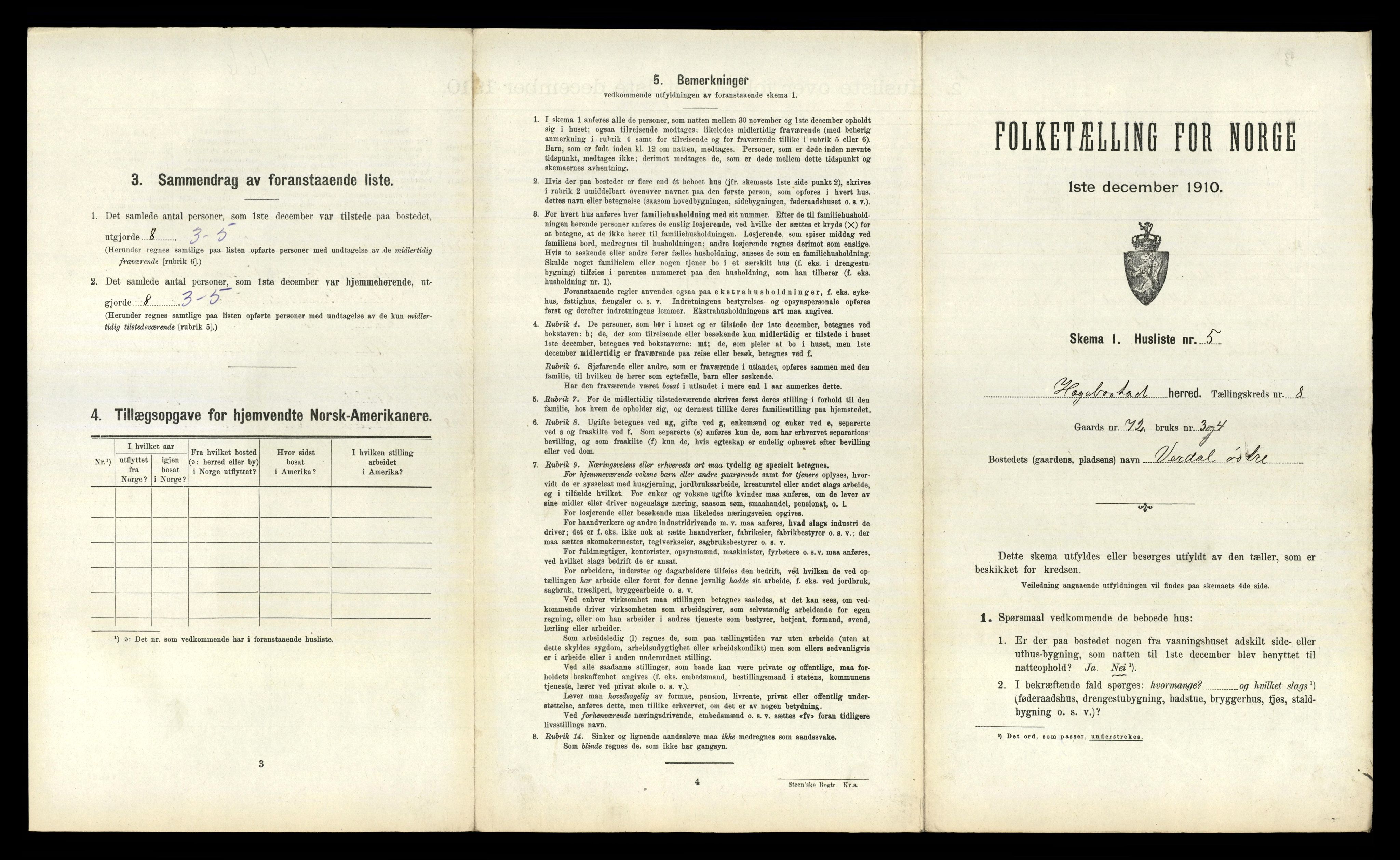 RA, 1910 census for Hægebostad, 1910, p. 665