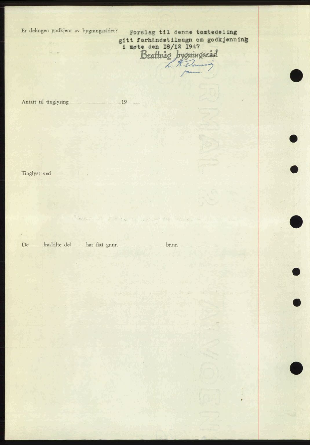 Nordre Sunnmøre sorenskriveri, AV/SAT-A-0006/1/2/2C/2Ca: Mortgage book no. A27, 1948-1948, Diary no: : 348/1948