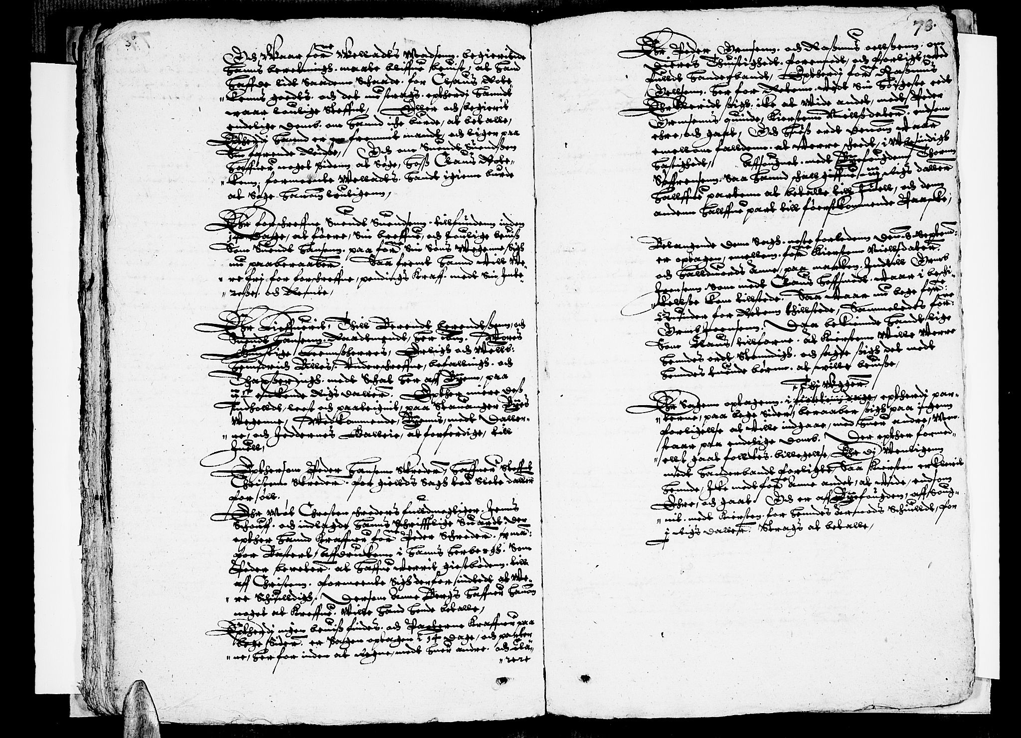 Stavanger byfogd, AV/SAST-A-101408/001/3/30/30BA/L0010: Byting- og rådsturettprotokoll, 1626-1628, p. 77b-78a