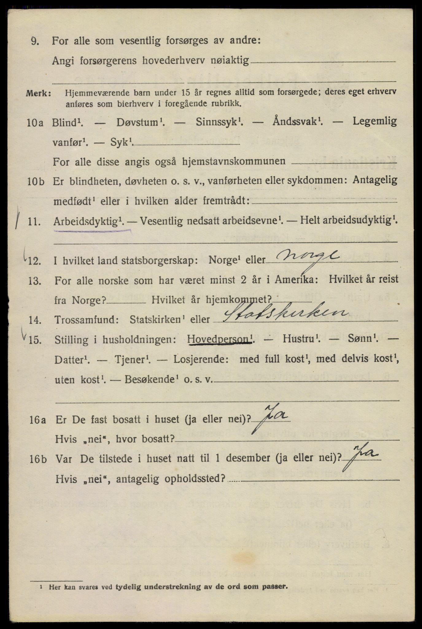 SAO, 1920 census for Kristiania, 1920, p. 418416