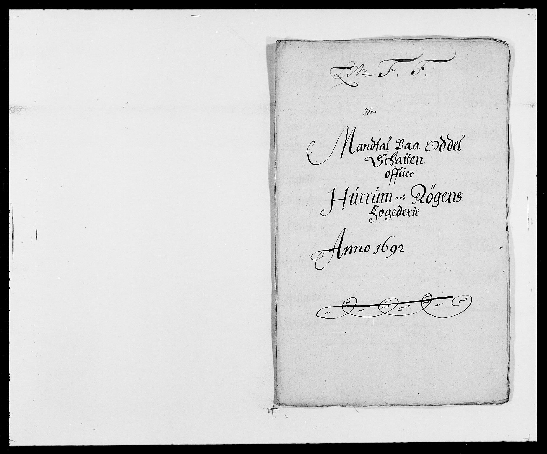 Rentekammeret inntil 1814, Reviderte regnskaper, Fogderegnskap, RA/EA-4092/R29/L1693: Fogderegnskap Hurum og Røyken, 1688-1693, p. 243