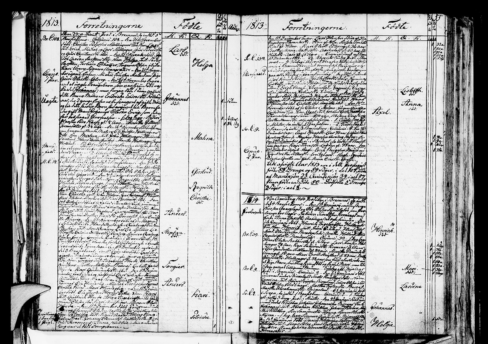 Finnås sokneprestembete, SAB/A-99925/H/Ha/Haa/Haaa/L0004: Parish register (official) no. A 4, 1804-1830, p. 55