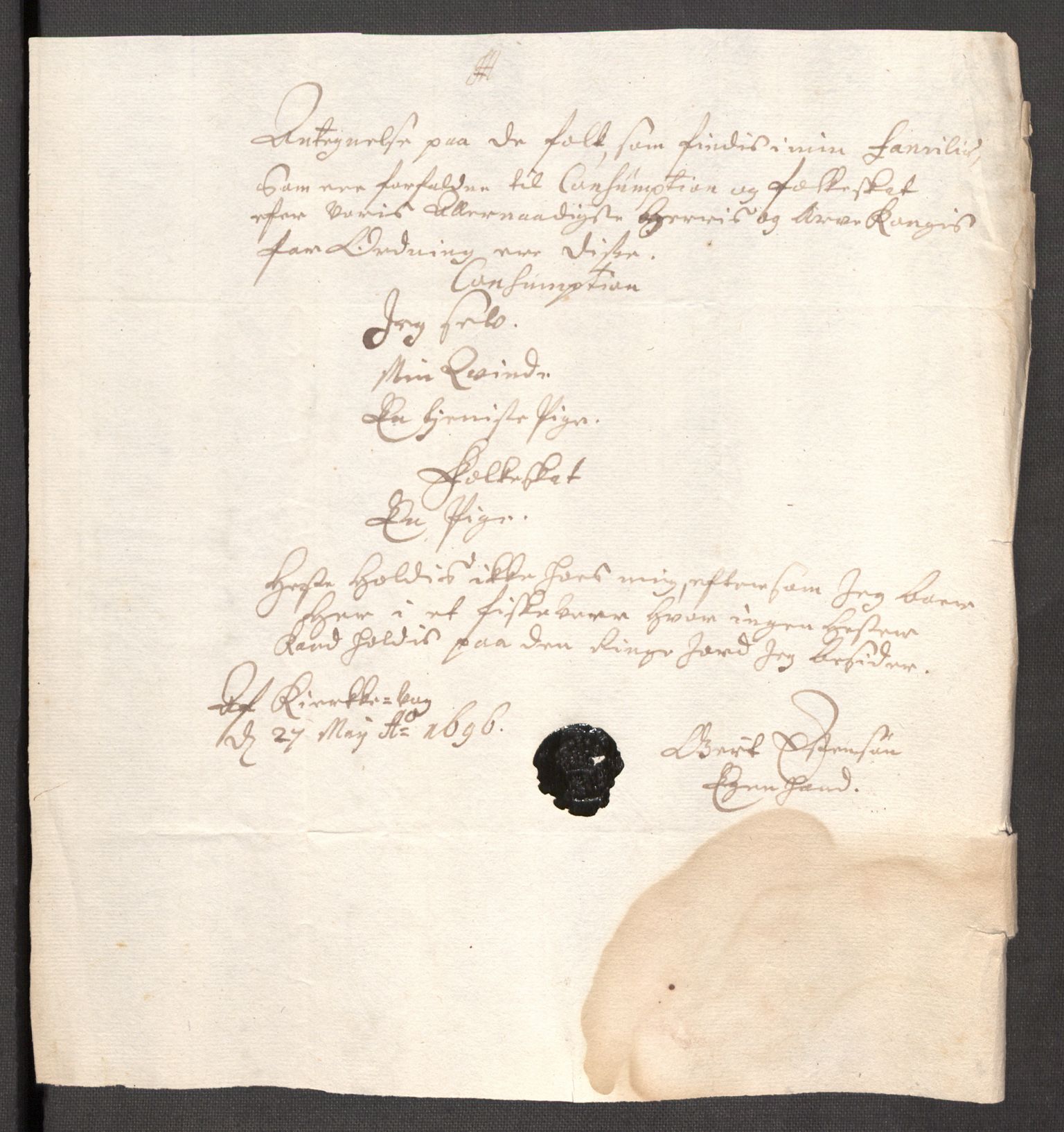 Rentekammeret inntil 1814, Reviderte regnskaper, Fogderegnskap, AV/RA-EA-4092/R67/L4678: Fogderegnskap Vesterålen, Andenes og Lofoten, 1696-1708, p. 75