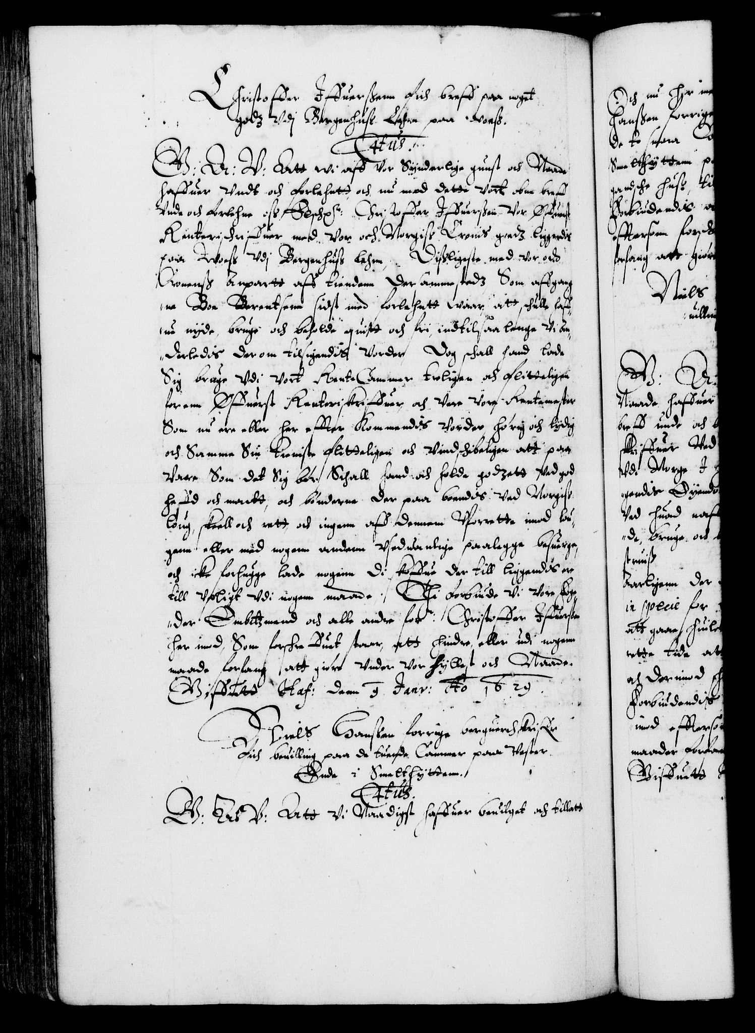 Danske Kanselli 1572-1799, RA/EA-3023/F/Fc/Fca/Fcaa/L0004: Norske registre (mikrofilm), 1617-1630, p. 488b