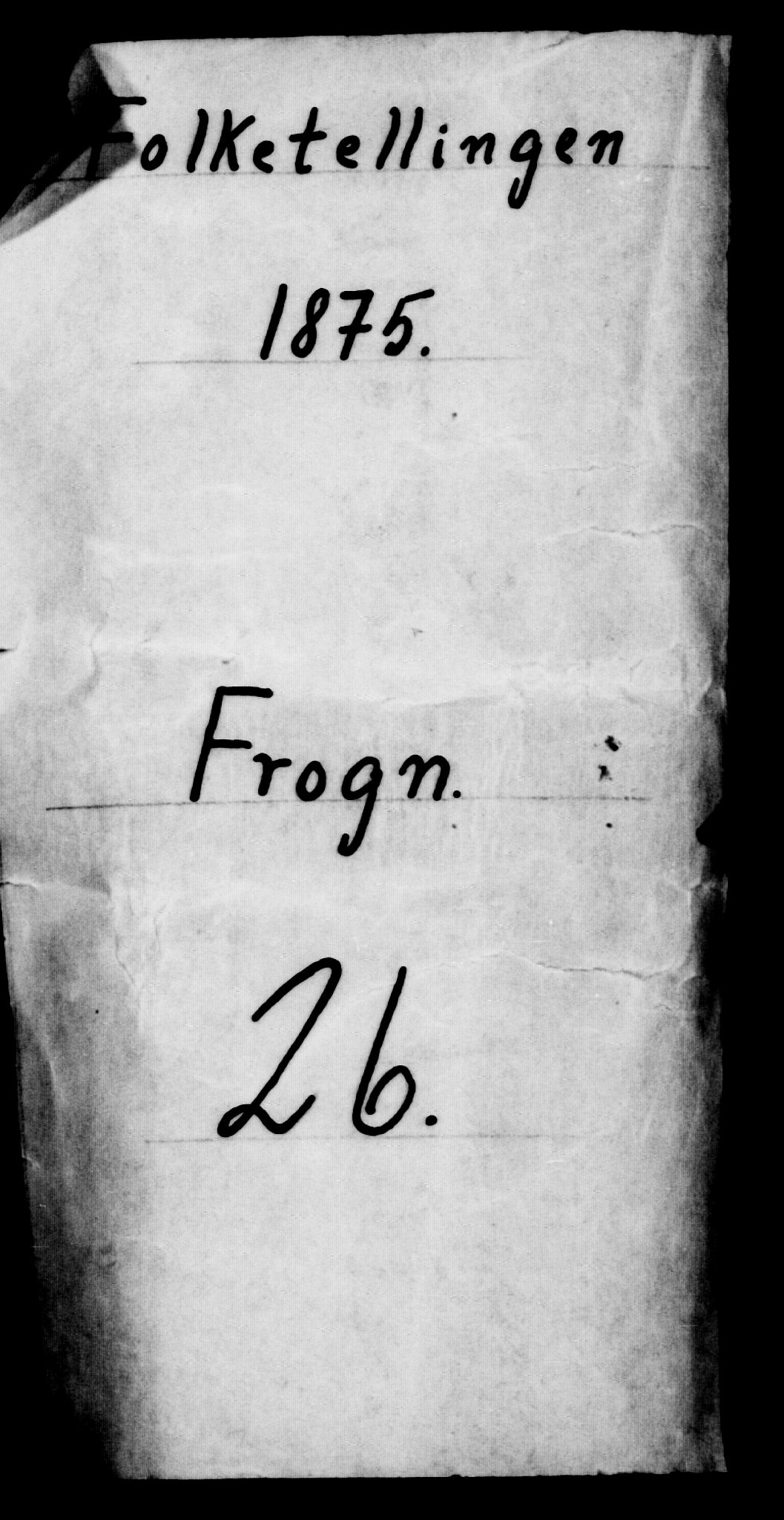 RA, 1875 census for 0215L Drøbak/Frogn, 1875, p. 16