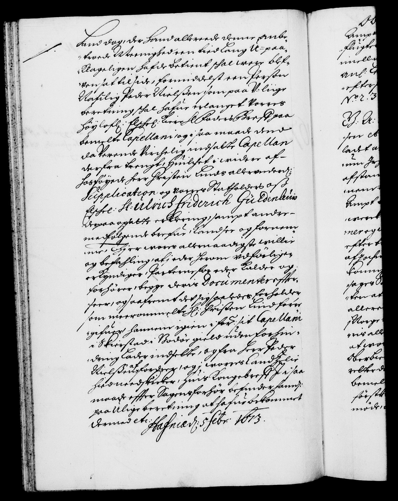 Danske Kanselli 1572-1799, RA/EA-3023/F/Fc/Fca/Fcab/L0012: Norske tegnelser (mikrofilm), 1670-1683, p. 90b