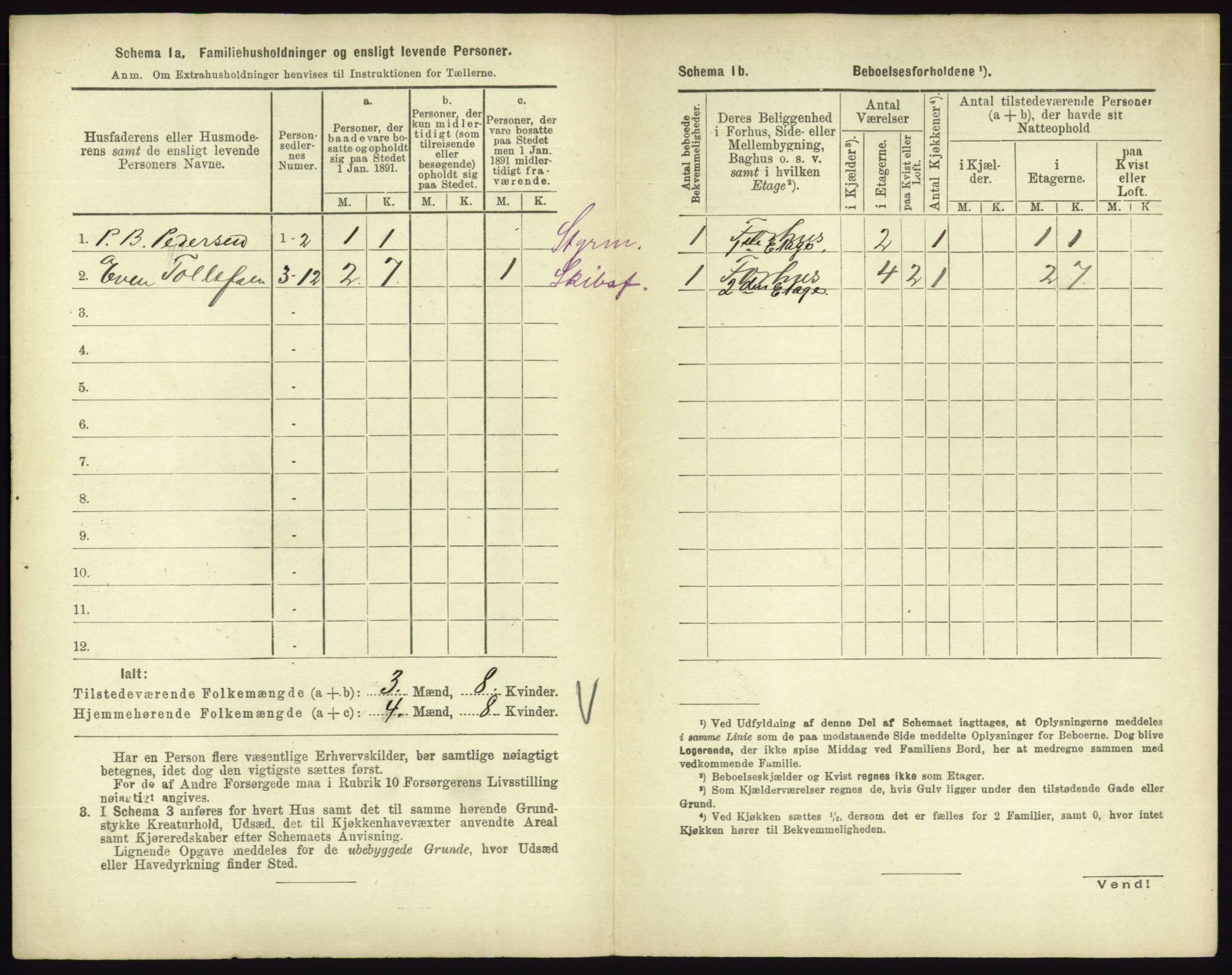 RA, 1891 census for 0705 Tønsberg, 1891, p. 363