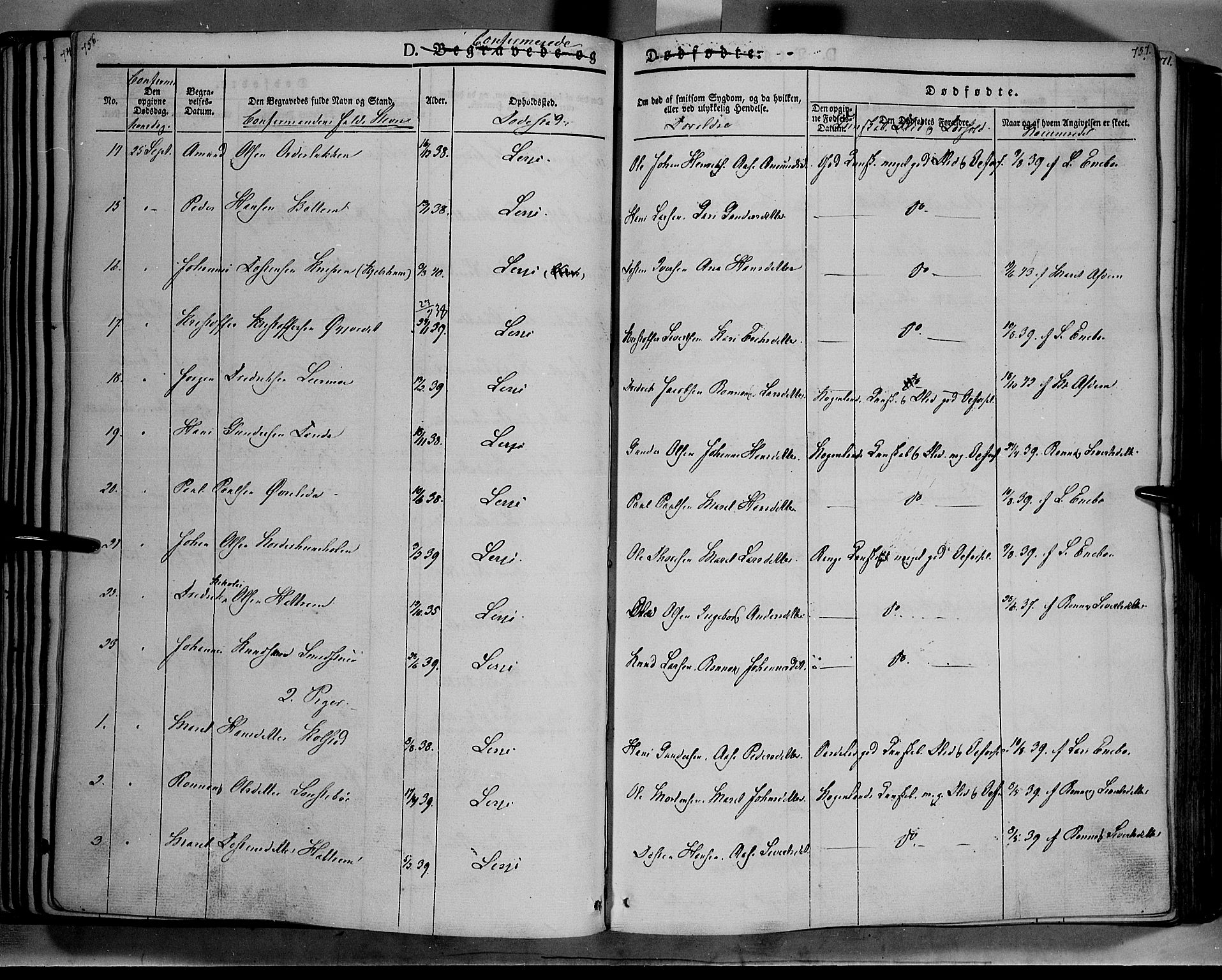 Lesja prestekontor, SAH/PREST-068/H/Ha/Haa/L0006: Parish register (official) no. 6B, 1843-1854, p. 756-757