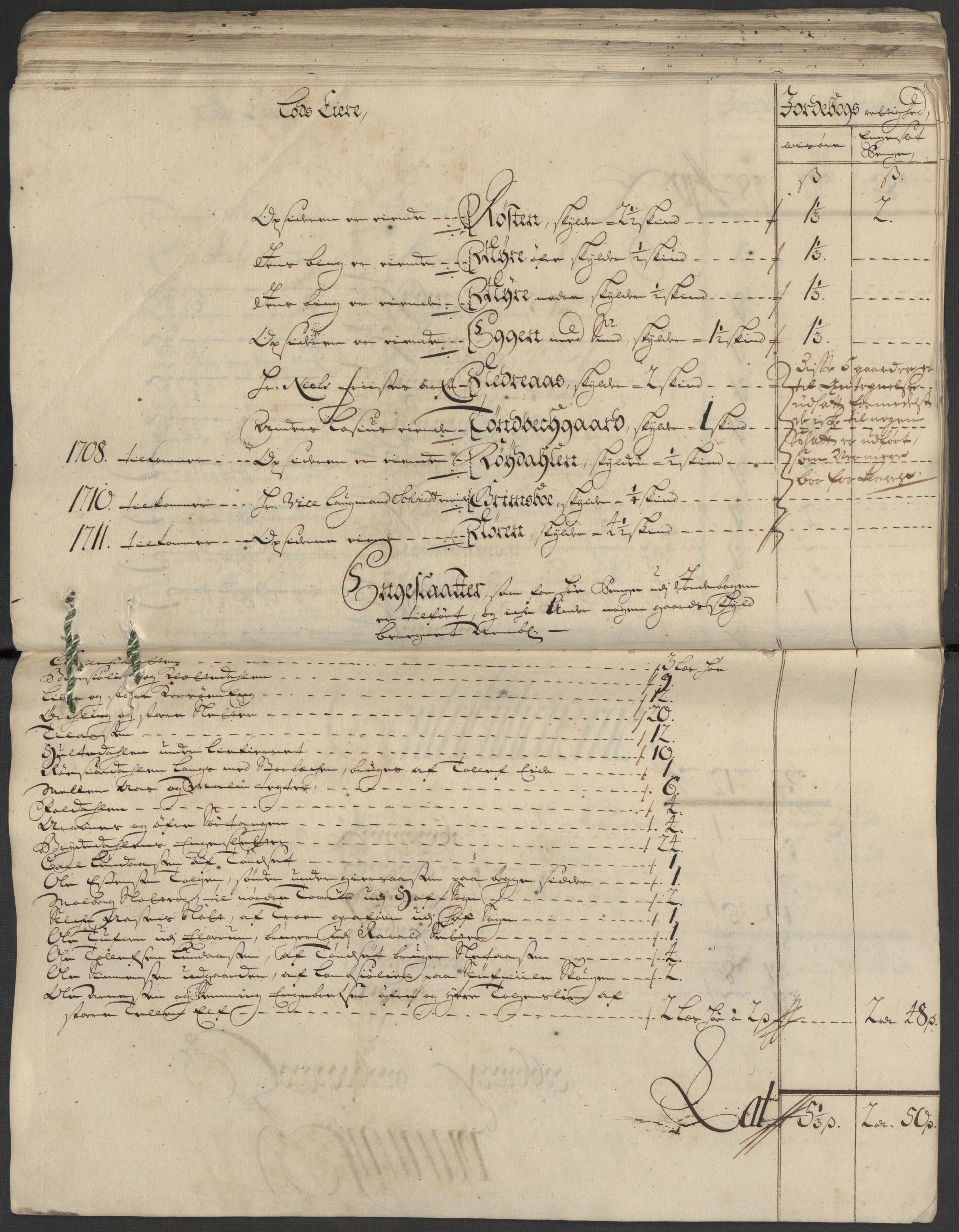 Rentekammeret inntil 1814, Reviderte regnskaper, Fogderegnskap, AV/RA-EA-4092/R13/L0849: Fogderegnskap Solør, Odal og Østerdal, 1712, p. 97