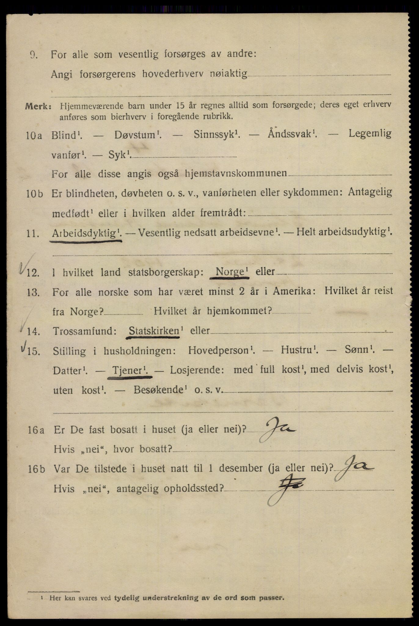 SAO, 1920 census for Kristiania, 1920, p. 298050