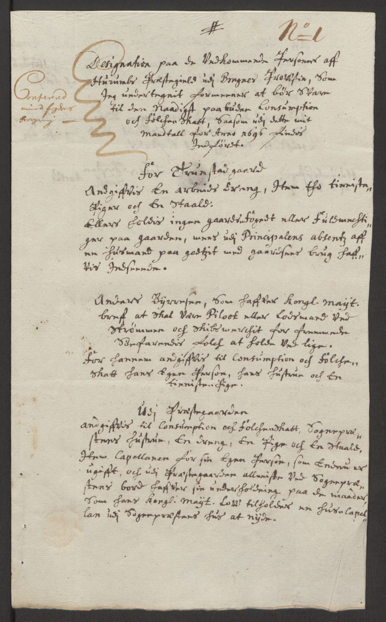Rentekammeret inntil 1814, Reviderte regnskaper, Fogderegnskap, RA/EA-4092/R30/L1694: Fogderegnskap Hurum, Røyken, Eiker og Lier, 1694-1696, p. 431