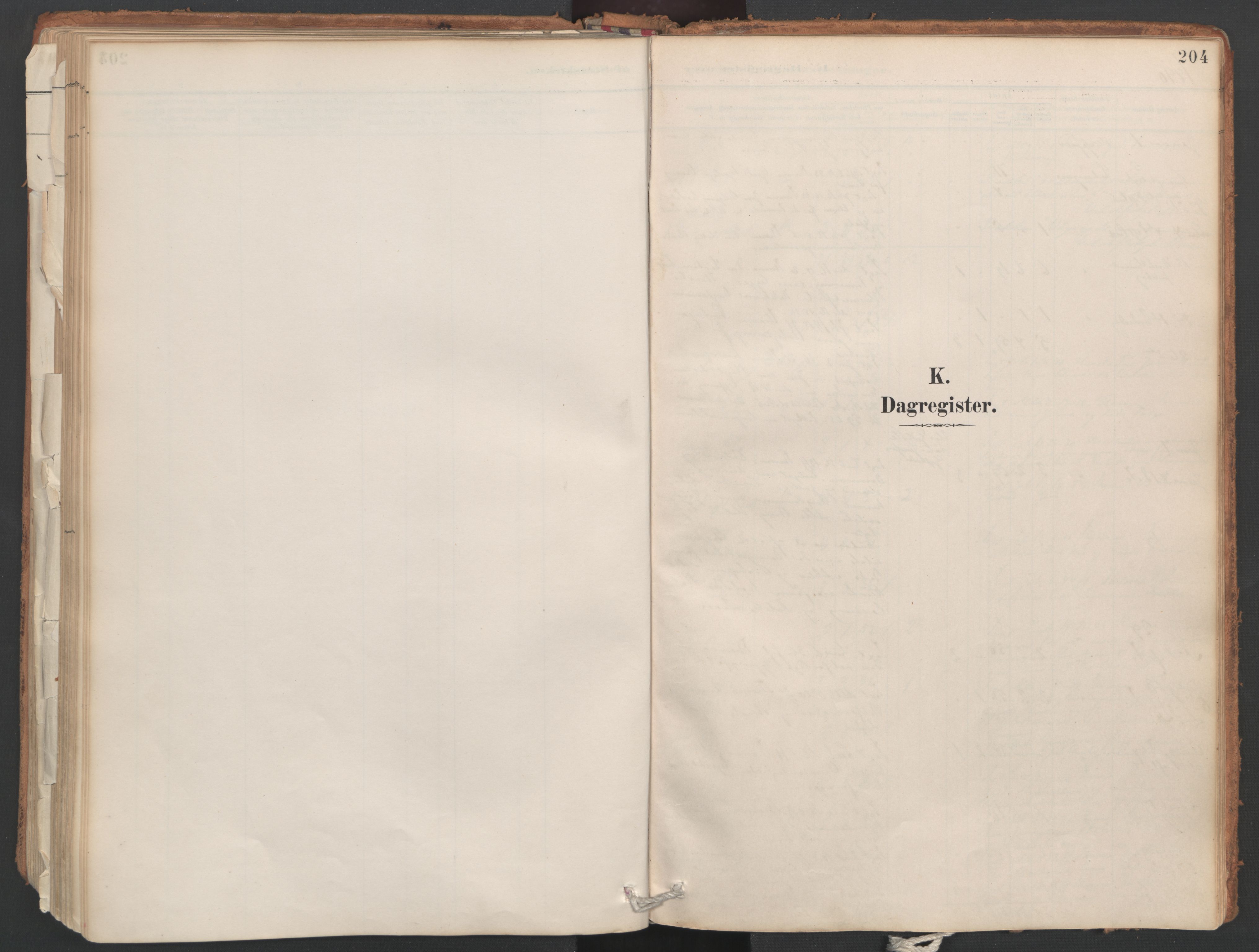 Ministerialprotokoller, klokkerbøker og fødselsregistre - Nordland, SAT/A-1459/857/L0822: Parish register (official) no. 857A02, 1890-1917, p. 204