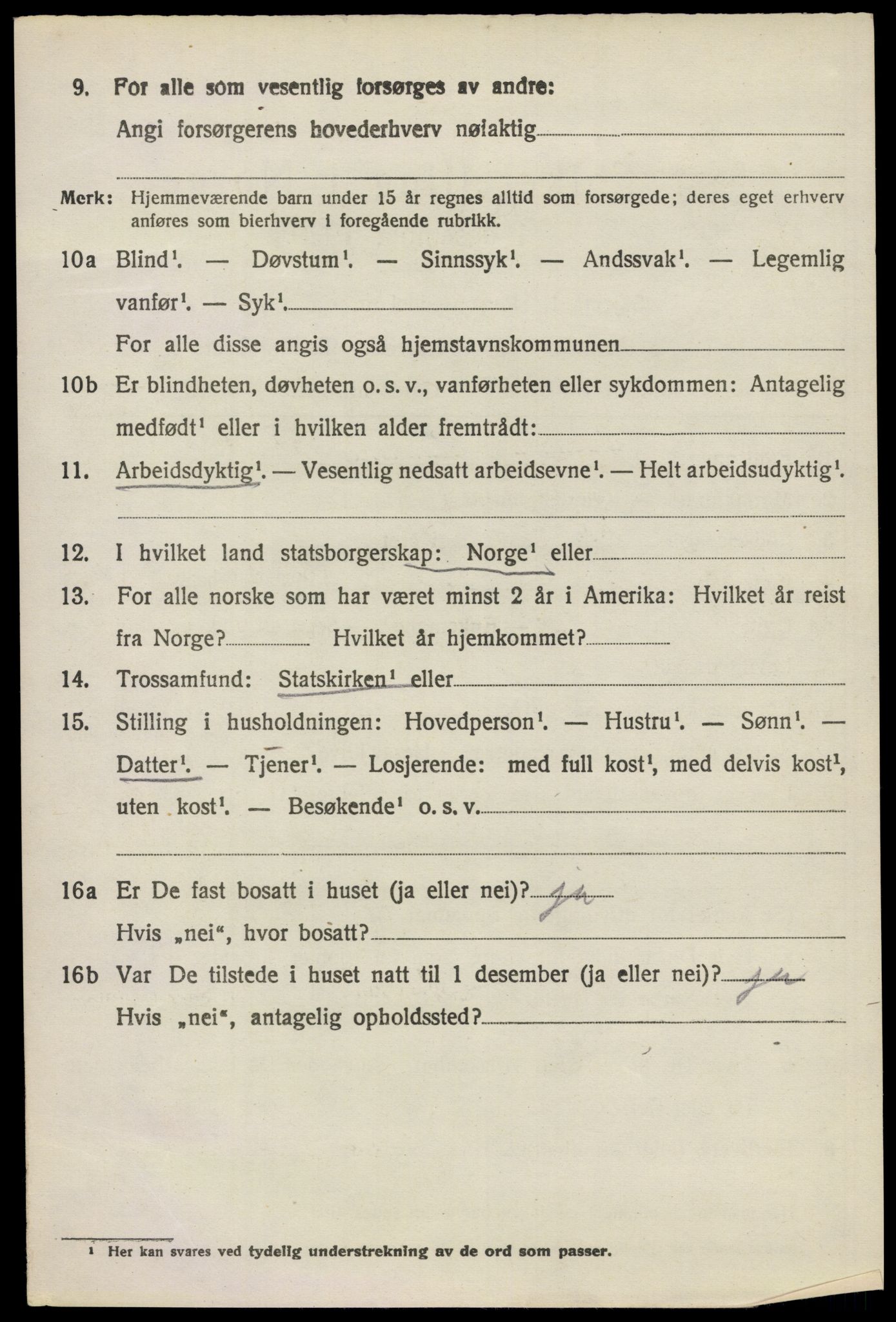 SAO, 1920 census for Kråkstad, 1920, p. 5408