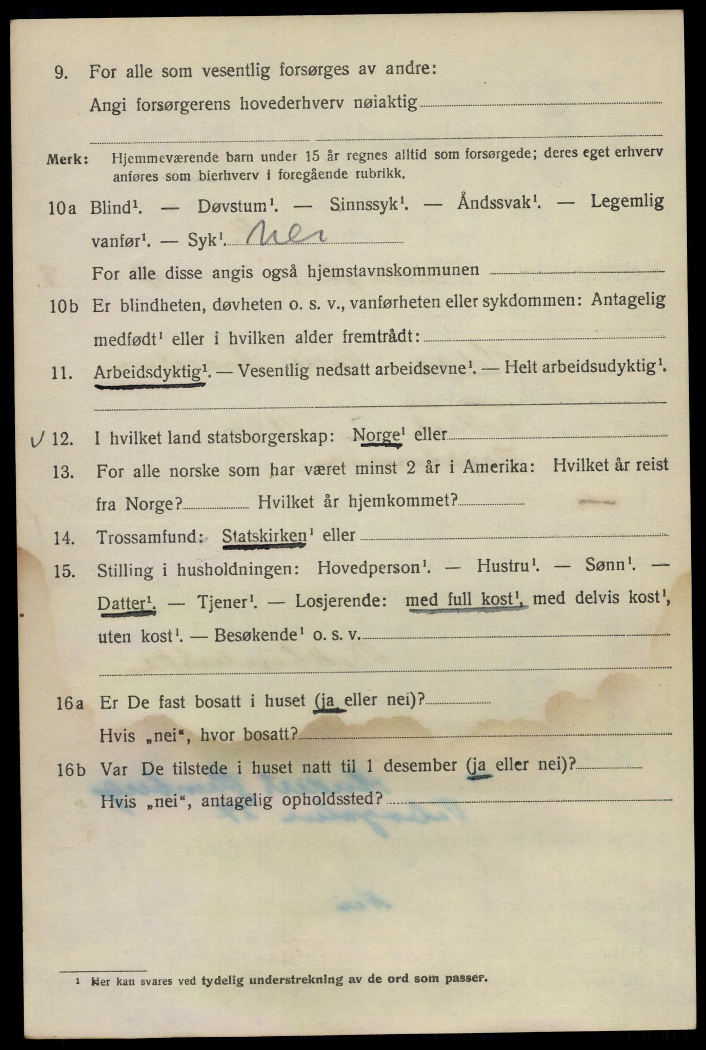 SAO, 1920 census for Kristiania, 1920, p. 150214