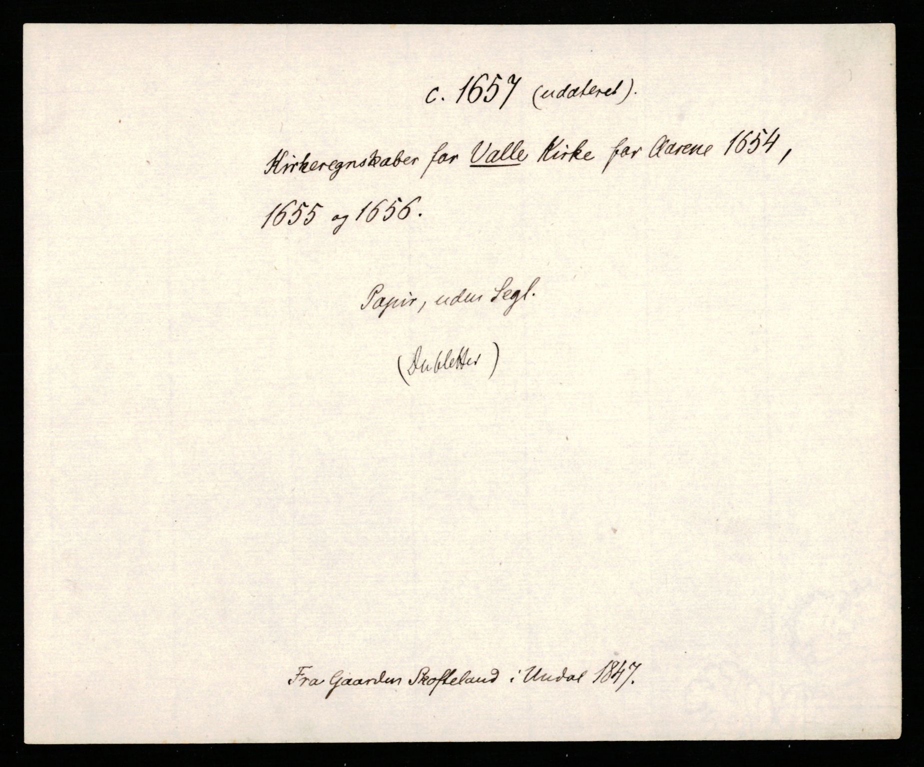 Riksarkivets diplomsamling, AV/RA-EA-5965/F35/F35b/L0010: Riksarkivets diplomer, seddelregister, 1656-1670, p. 139