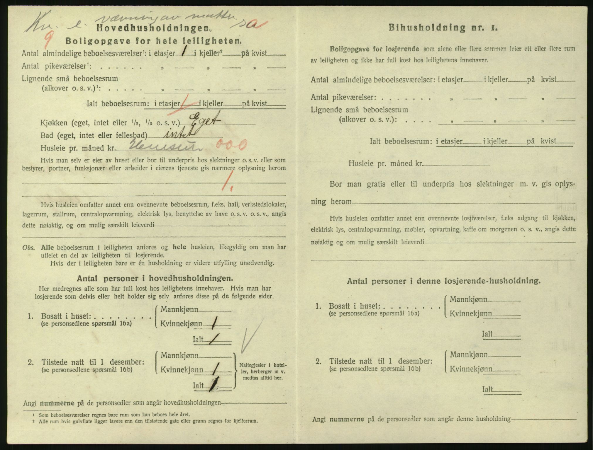 SAKO, 1920 census for Larvik, 1920, p. 3839