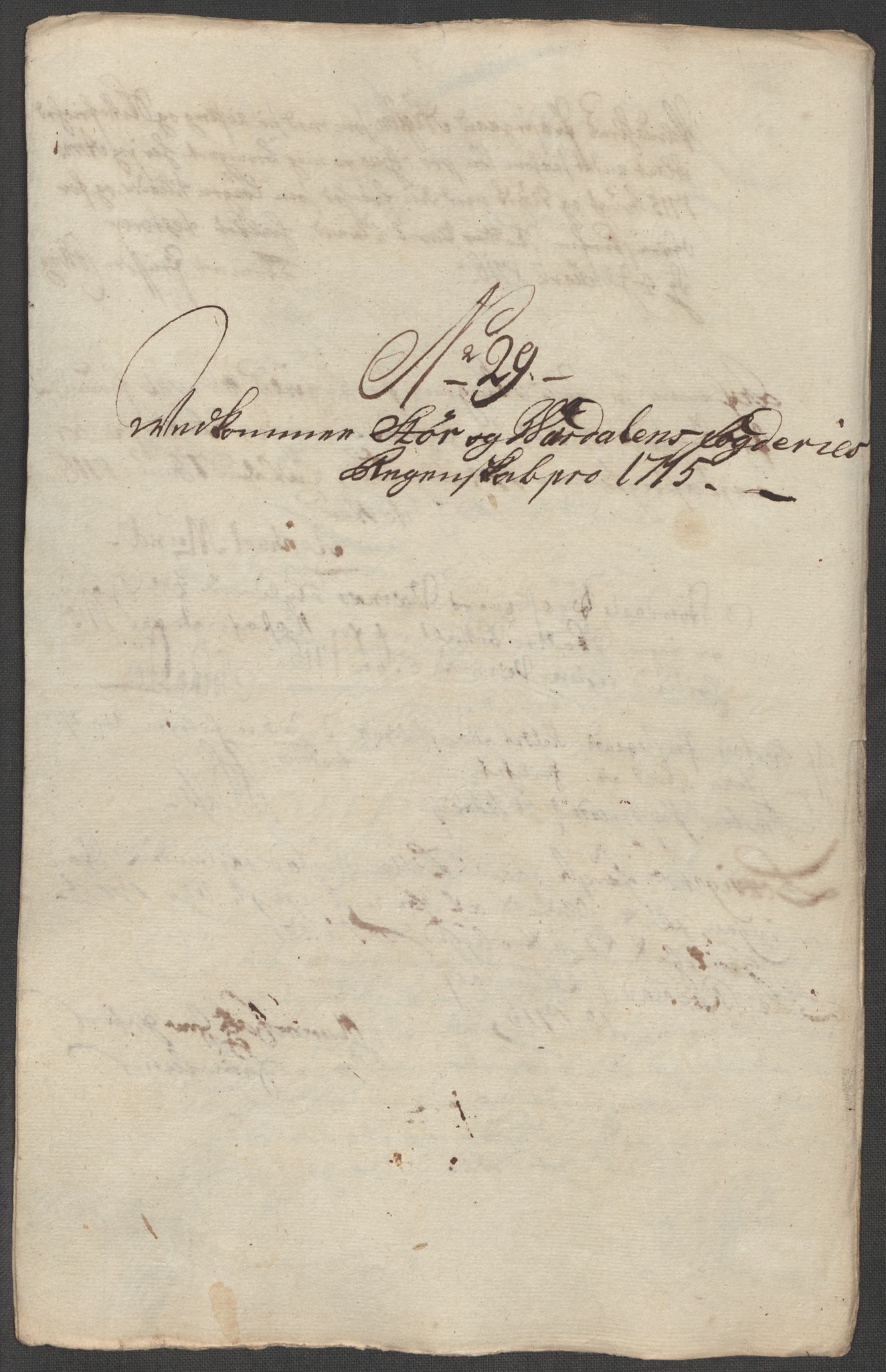 Rentekammeret inntil 1814, Reviderte regnskaper, Fogderegnskap, AV/RA-EA-4092/R62/L4205: Fogderegnskap Stjørdal og Verdal, 1715, p. 251