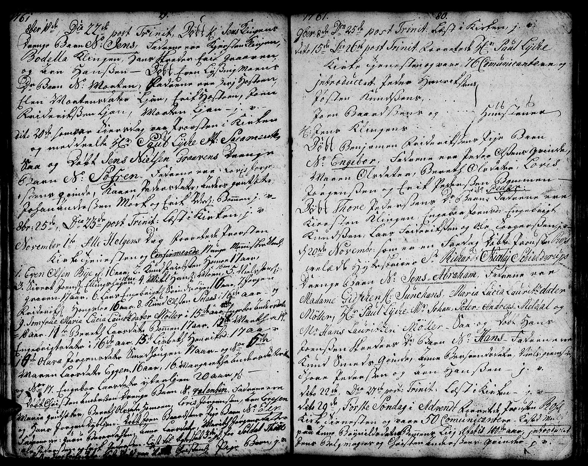 Ministerialprotokoller, klokkerbøker og fødselsregistre - Sør-Trøndelag, SAT/A-1456/671/L0840: Parish register (official) no. 671A02, 1756-1794, p. 79-80