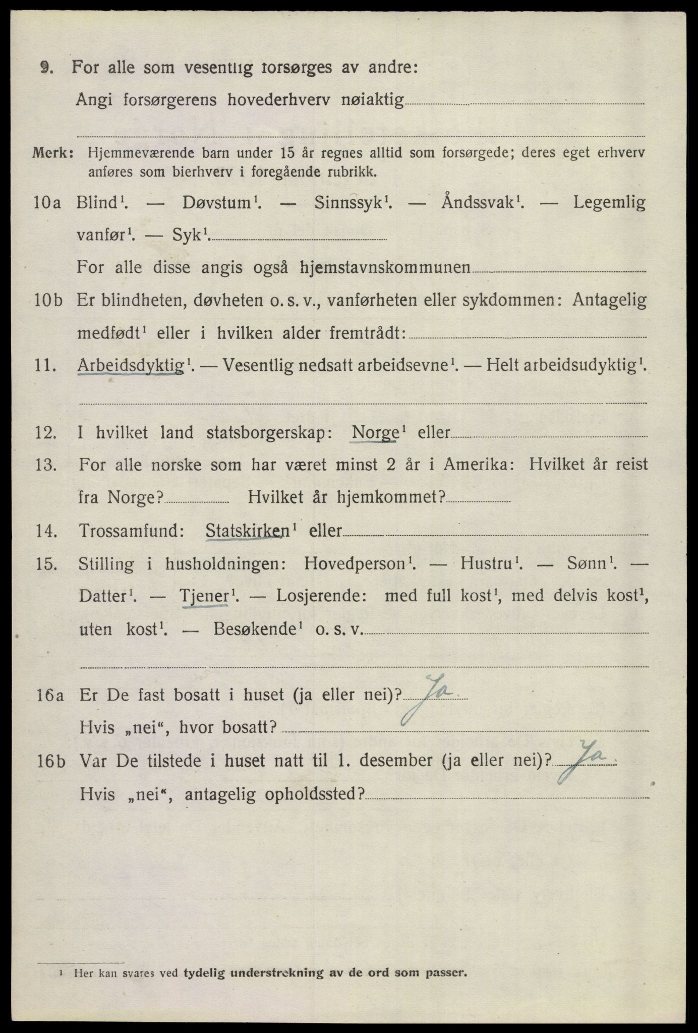 SAKO, 1920 census for Sigdal, 1920, p. 2237