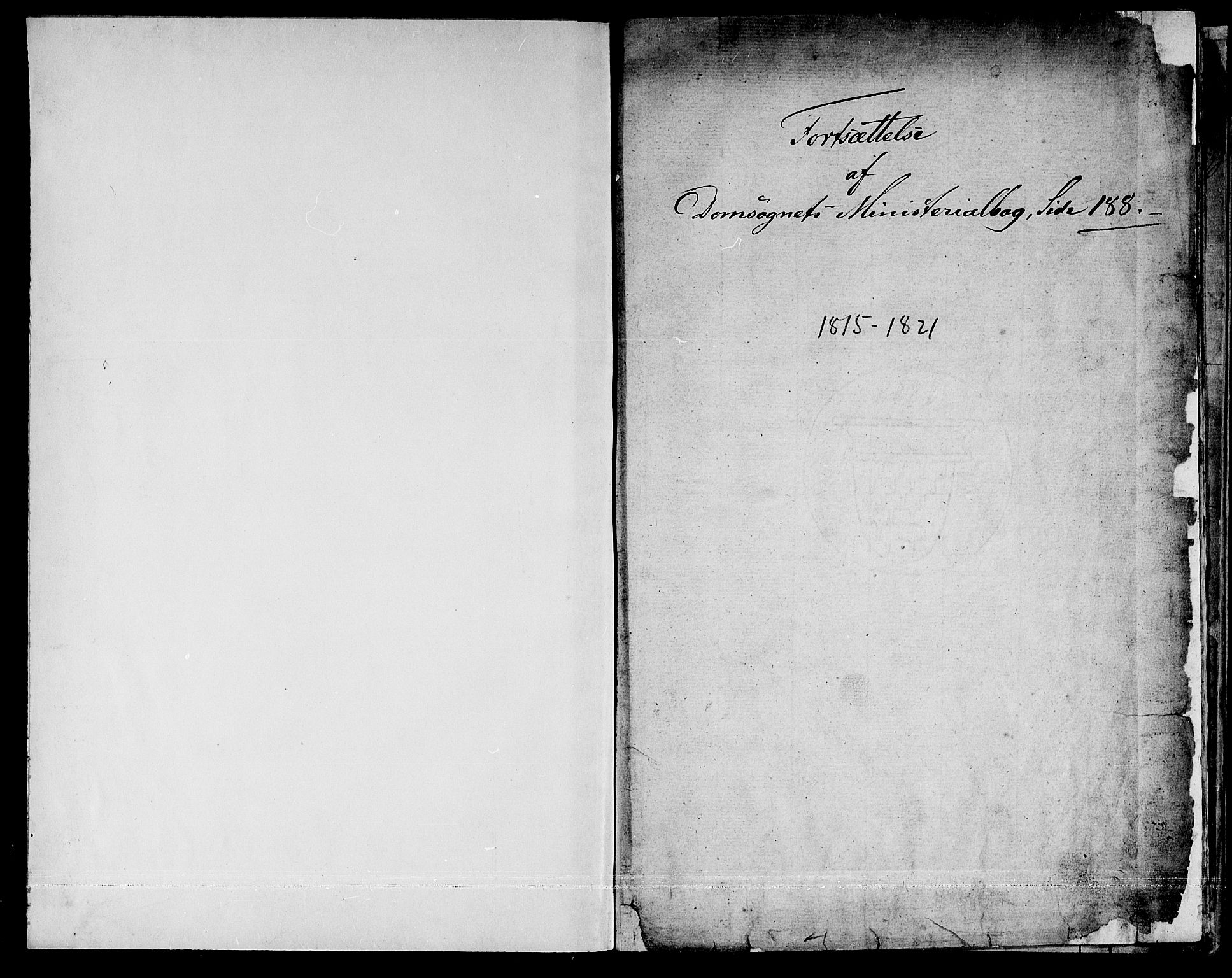 Ministerialprotokoller, klokkerbøker og fødselsregistre - Sør-Trøndelag, AV/SAT-A-1456/601/L0044: Parish register (official) no. 601A12, 1820-1821, p. 1