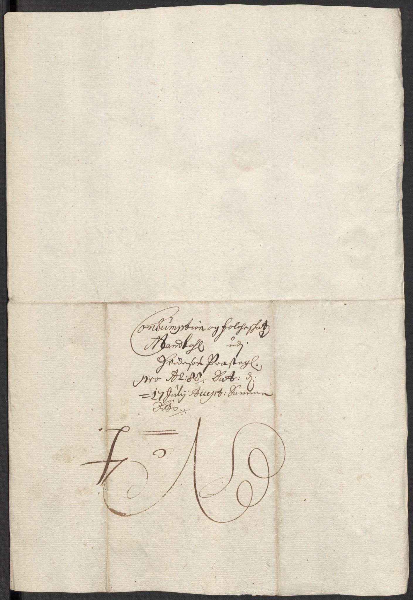 Rentekammeret inntil 1814, Reviderte regnskaper, Fogderegnskap, AV/RA-EA-4092/R35/L2087: Fogderegnskap Øvre og Nedre Telemark, 1687-1689, p. 350