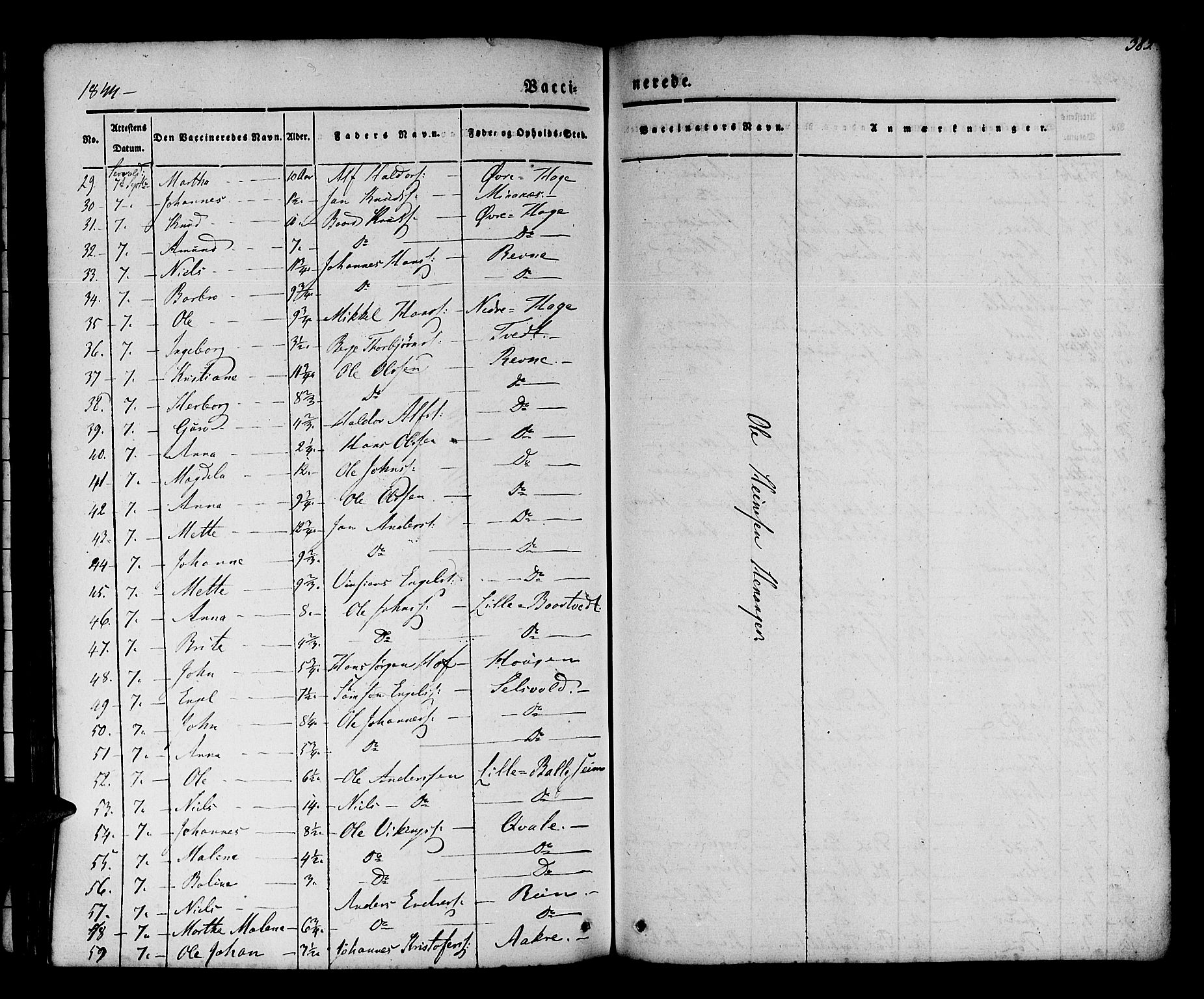 Os sokneprestembete, AV/SAB-A-99929: Parish register (official) no. A 15, 1839-1851, p. 383