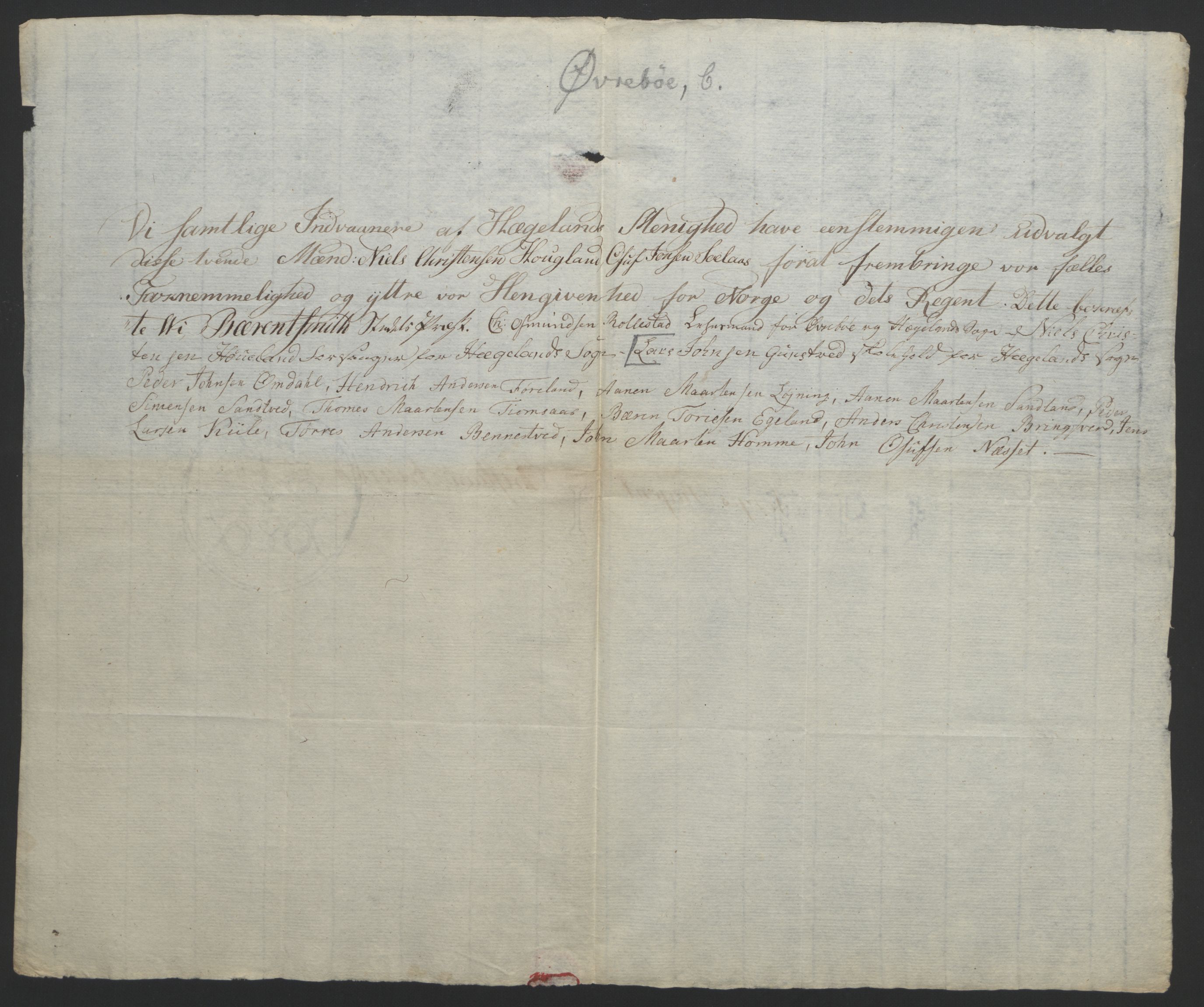Statsrådssekretariatet, RA/S-1001/D/Db/L0008: Fullmakter for Eidsvollsrepresentantene i 1814. , 1814, p. 145