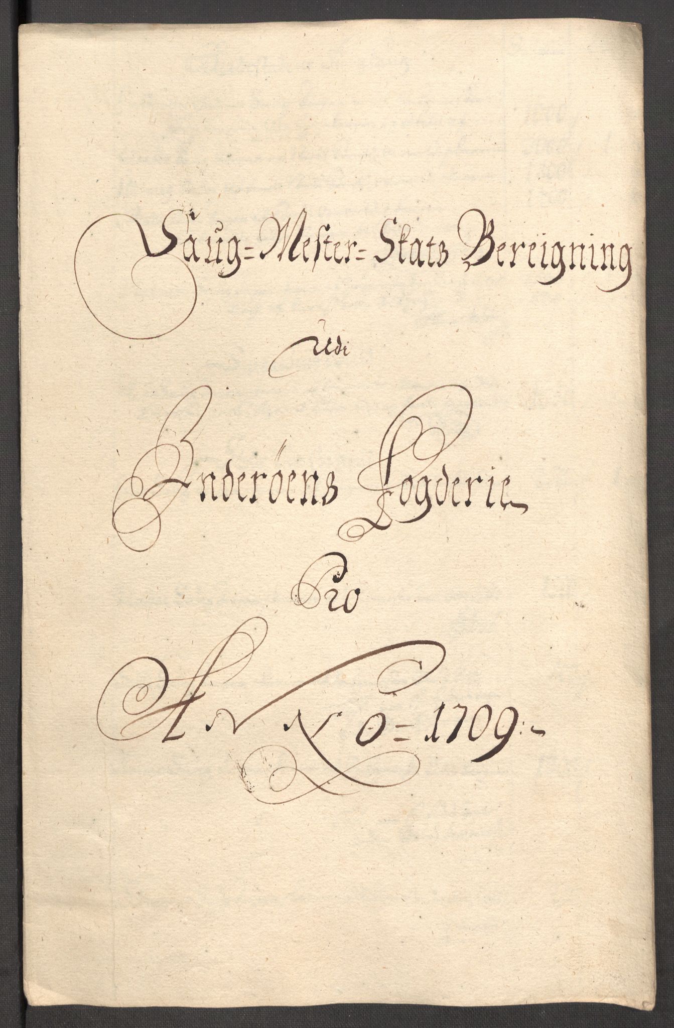 Rentekammeret inntil 1814, Reviderte regnskaper, Fogderegnskap, RA/EA-4092/R63/L4317: Fogderegnskap Inderøy, 1709, p. 134