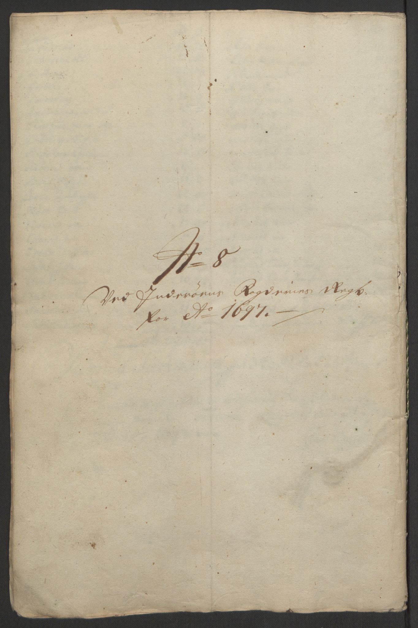 Rentekammeret inntil 1814, Reviderte regnskaper, Fogderegnskap, RA/EA-4092/R63/L4309: Fogderegnskap Inderøy, 1695-1697, p. 538