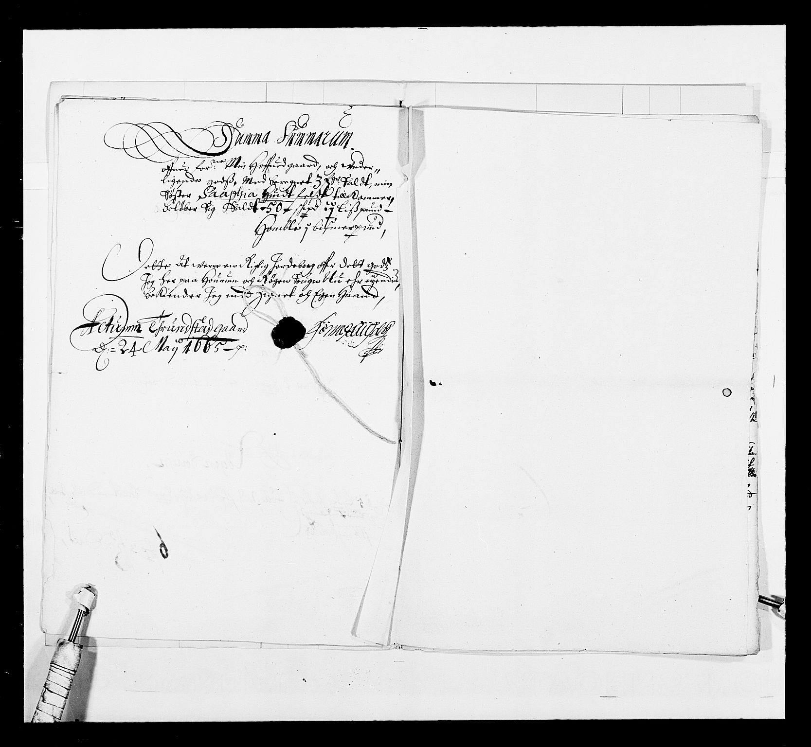 Stattholderembetet 1572-1771, AV/RA-EA-2870/Ek/L0032/0002: Jordebøker 1662-1720: / Adelsjordebøker, 1665, p. 179