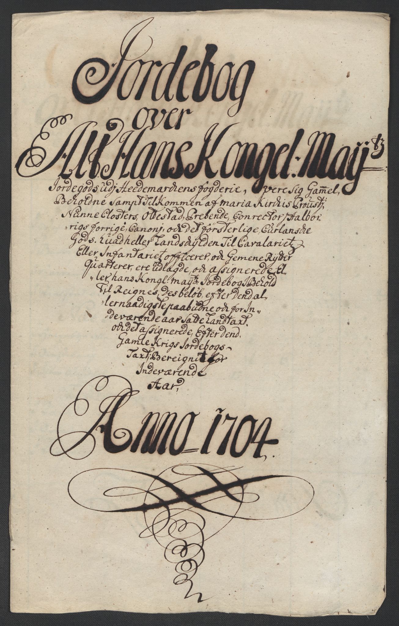 Rentekammeret inntil 1814, Reviderte regnskaper, Fogderegnskap, AV/RA-EA-4092/R16/L1041: Fogderegnskap Hedmark, 1703-1704, p. 232