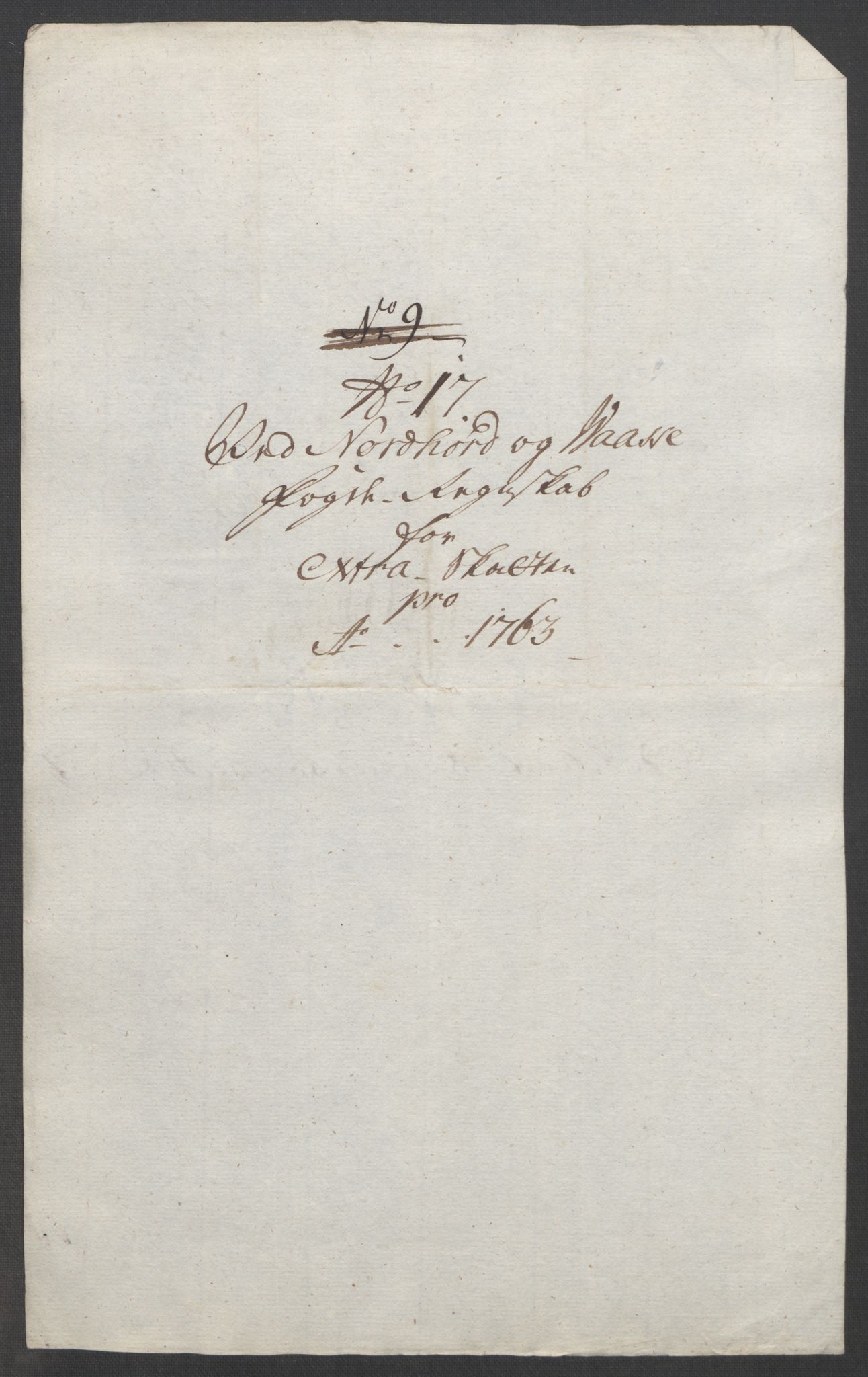 Rentekammeret inntil 1814, Reviderte regnskaper, Fogderegnskap, AV/RA-EA-4092/R51/L3303: Ekstraskatten Nordhordland og Voss, 1762-1772, p. 68