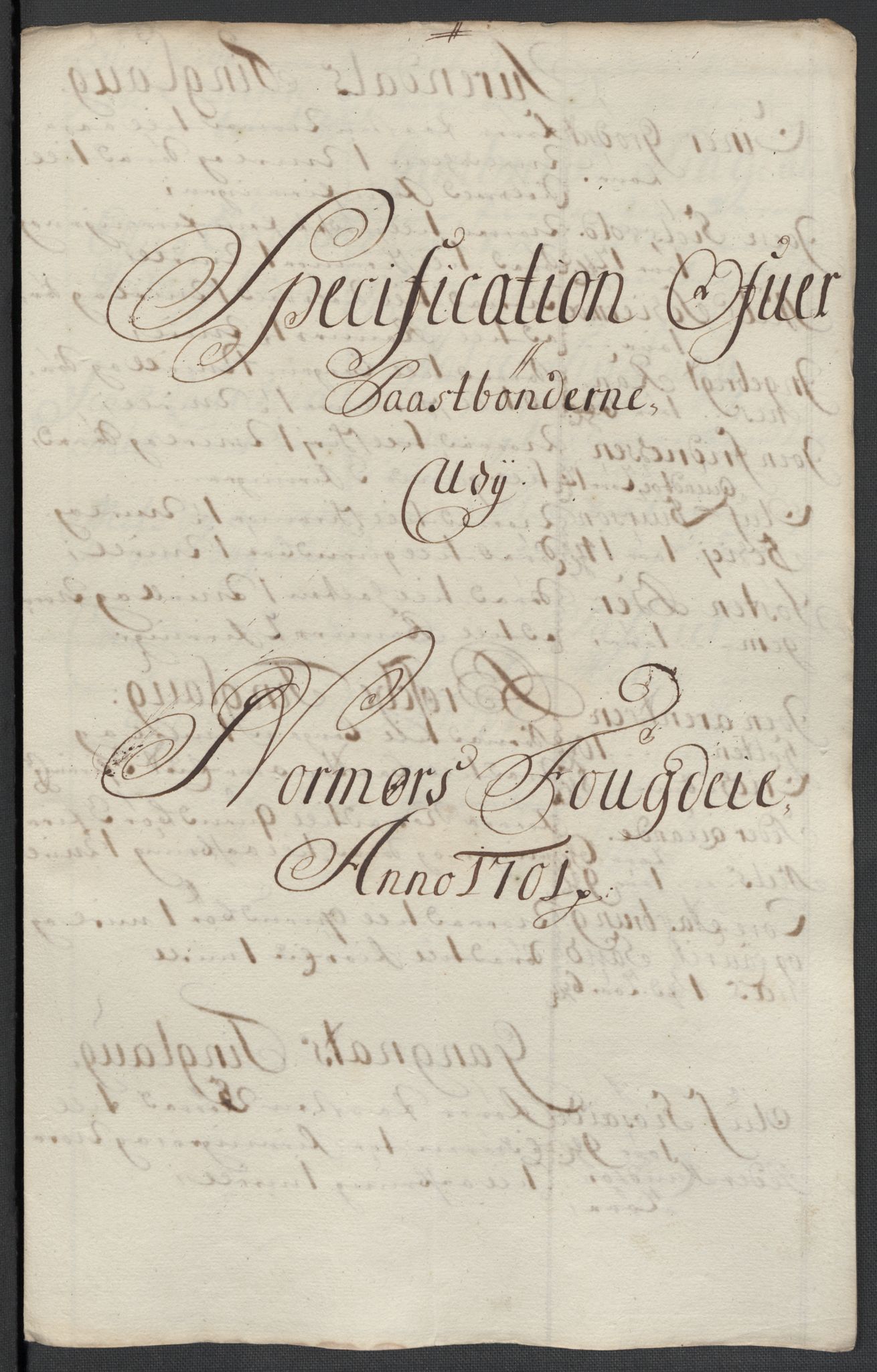 Rentekammeret inntil 1814, Reviderte regnskaper, Fogderegnskap, RA/EA-4092/R56/L3739: Fogderegnskap Nordmøre, 1700-1702, p. 286