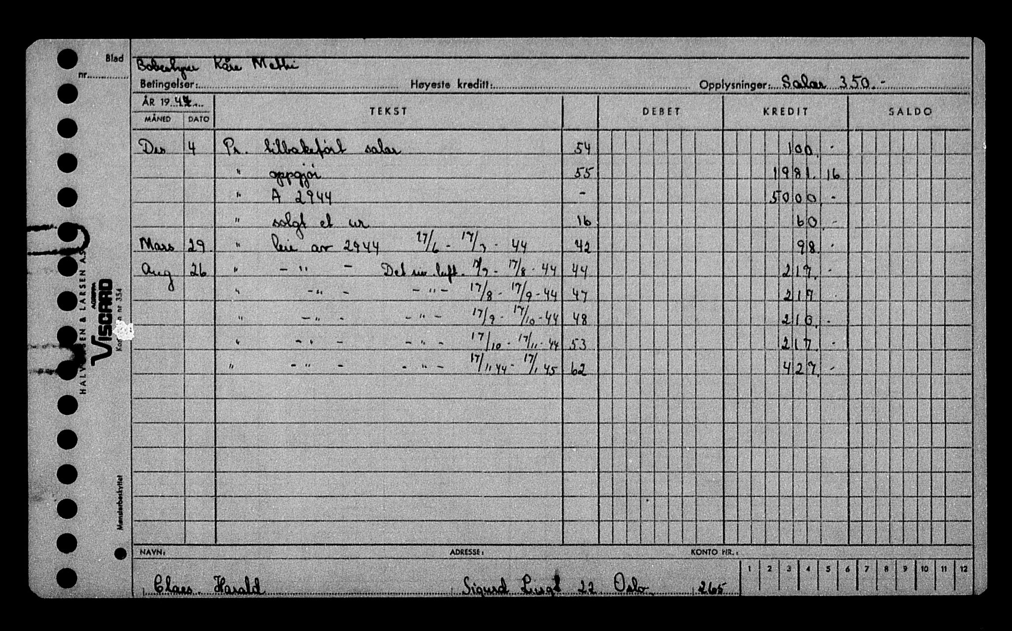 Justisdepartementet, Tilbakeføringskontoret for inndratte formuer, AV/RA-S-1564/H/Hc/Hcc/L0928: --, 1945-1947, p. 300