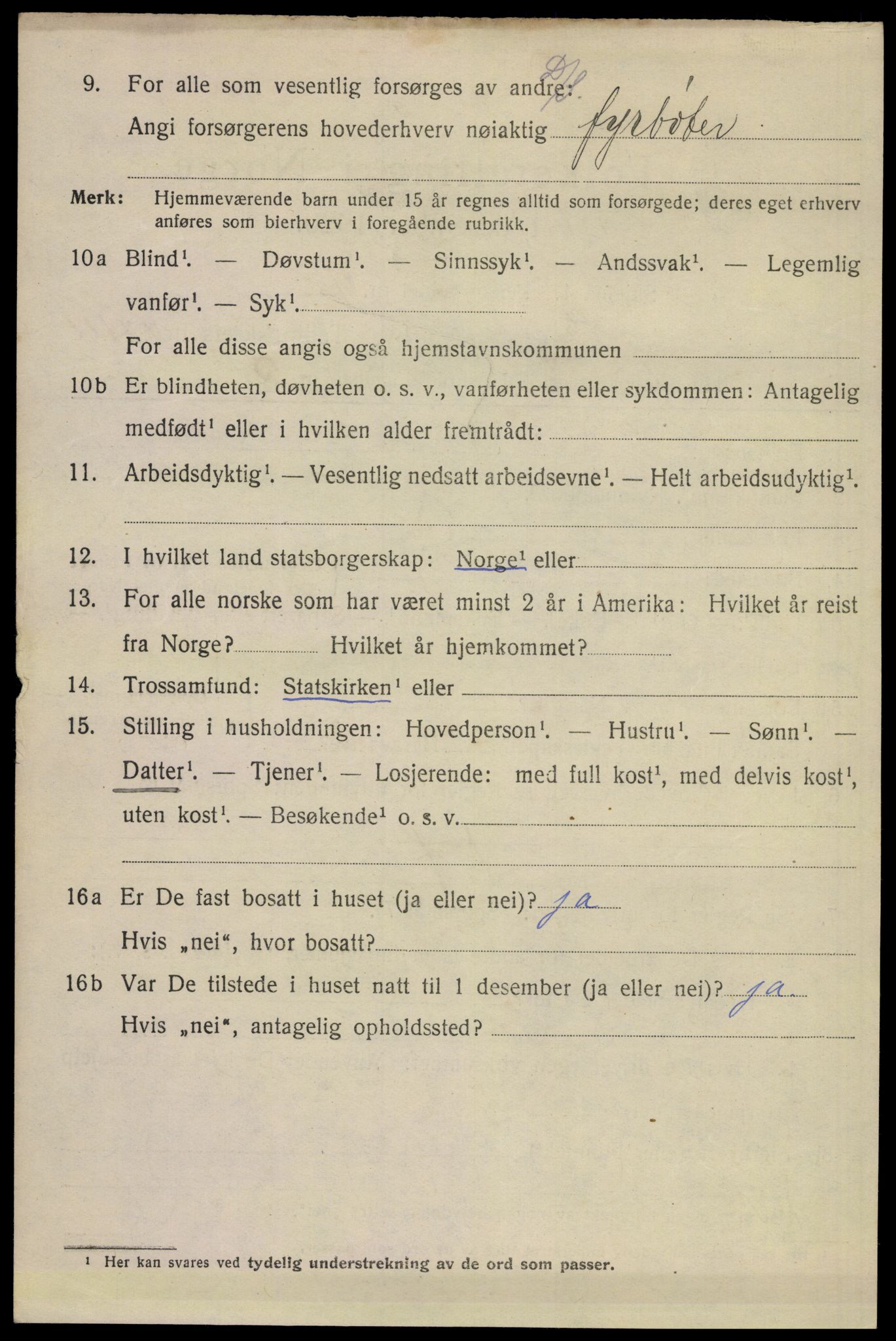 SAKO, 1920 census for Tønsberg, 1920, p. 33246