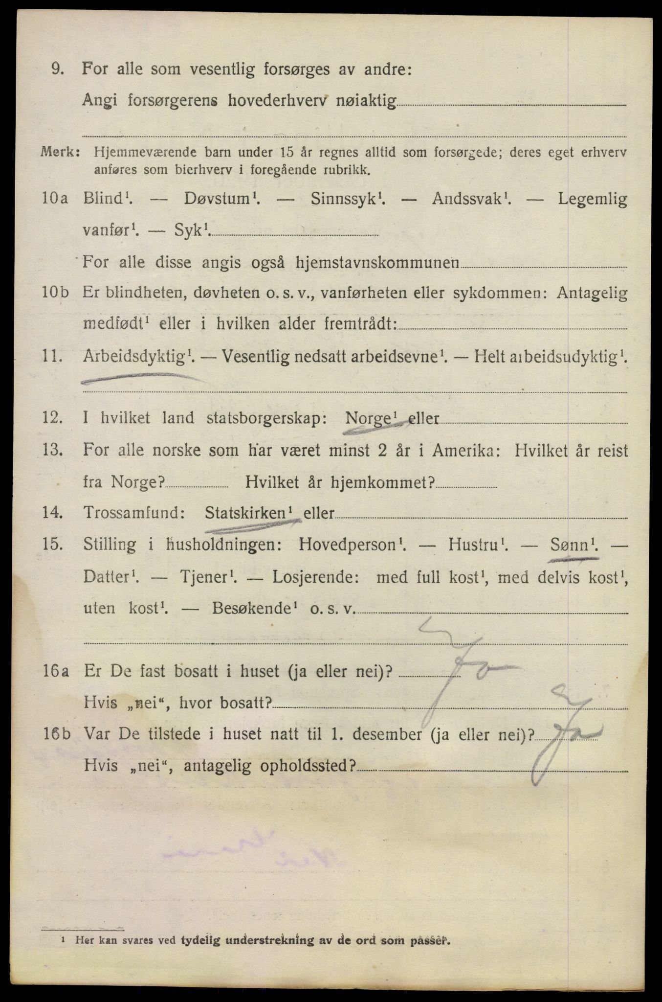 SAO, 1920 census for Lillestrøm, 1920, p. 8933