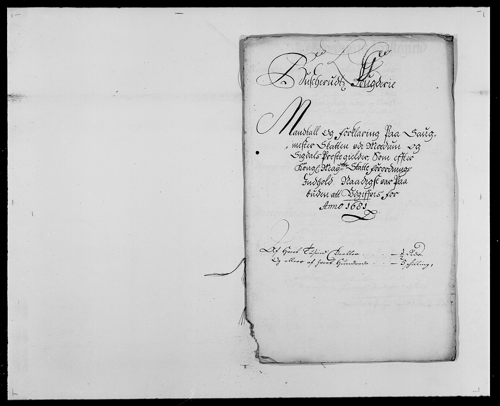 Rentekammeret inntil 1814, Reviderte regnskaper, Fogderegnskap, RA/EA-4092/R25/L1675: Fogderegnskap Buskerud, 1678-1681, p. 334