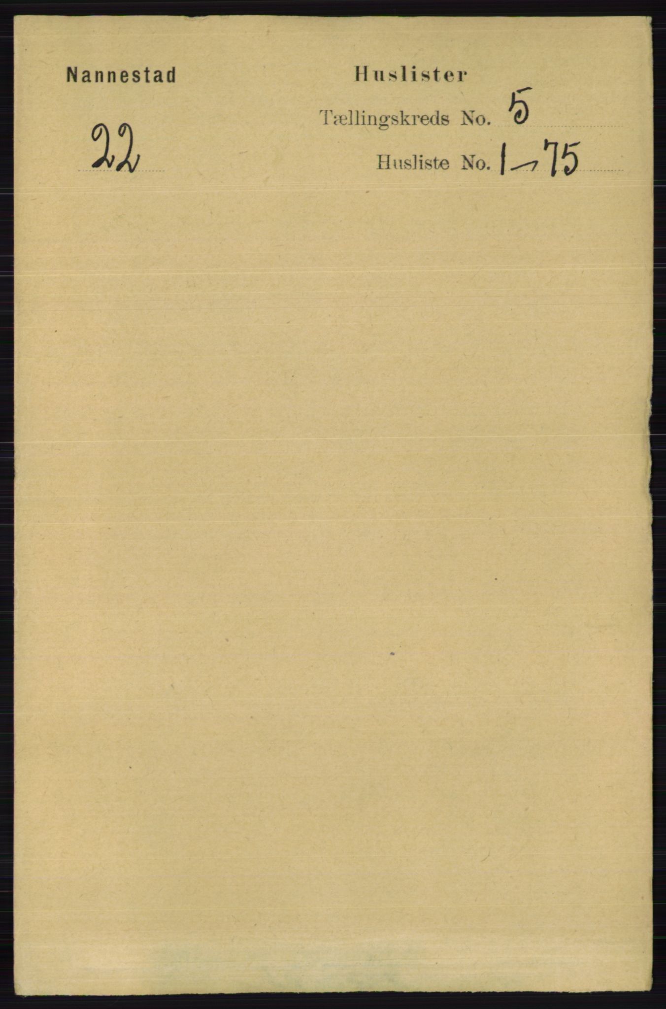 RA, 1891 census for 0238 Nannestad, 1891, p. 2521
