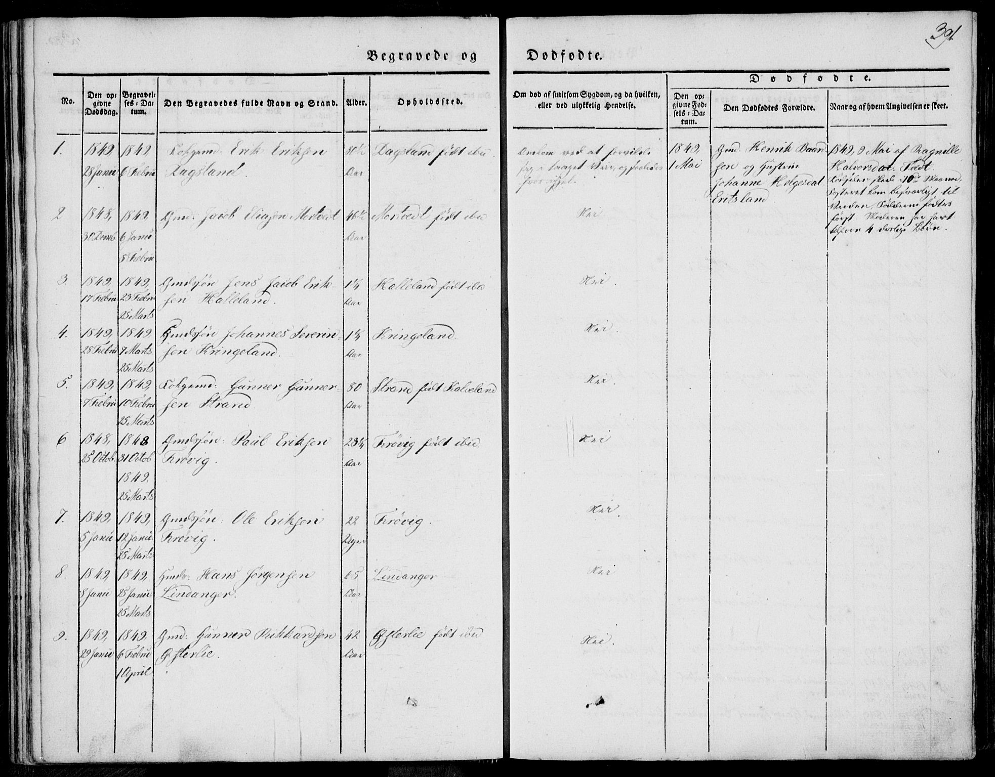 Skjold sokneprestkontor, SAST/A-101847/H/Ha/Haa/L0006: Parish register (official) no. A 6.2, 1835-1858, p. 391