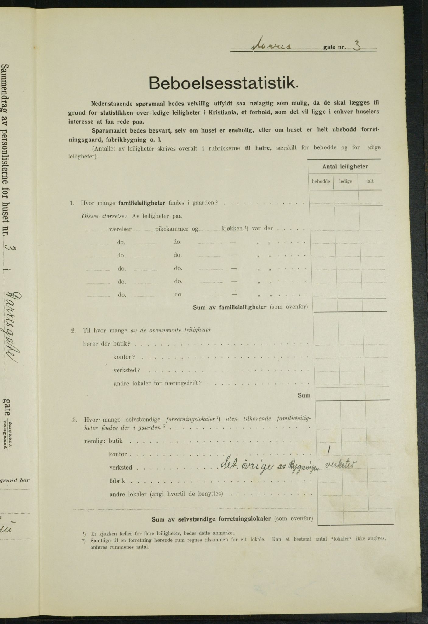 OBA, Municipal Census 1914 for Kristiania, 1914, p. 15526