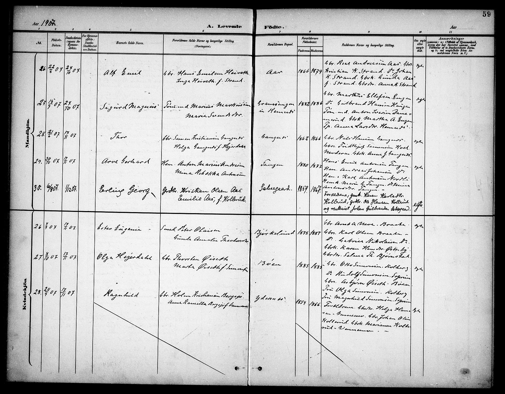 Høland prestekontor Kirkebøker, SAO/A-10346a/F/Fb/L0003: Parish register (official) no. II 3, 1897-1912, p. 59