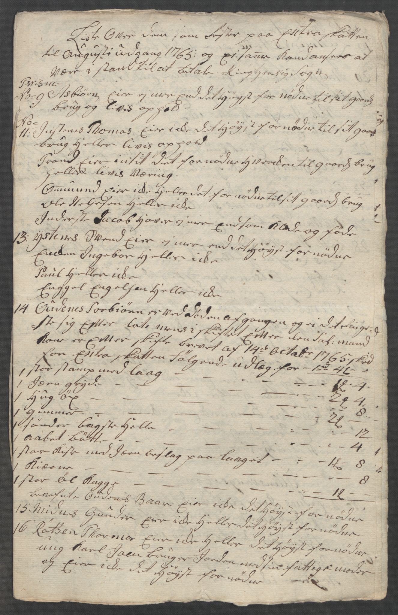 Rentekammeret inntil 1814, Reviderte regnskaper, Fogderegnskap, AV/RA-EA-4092/R48/L3136: Ekstraskatten Sunnhordland og Hardanger, 1762-1772, p. 109