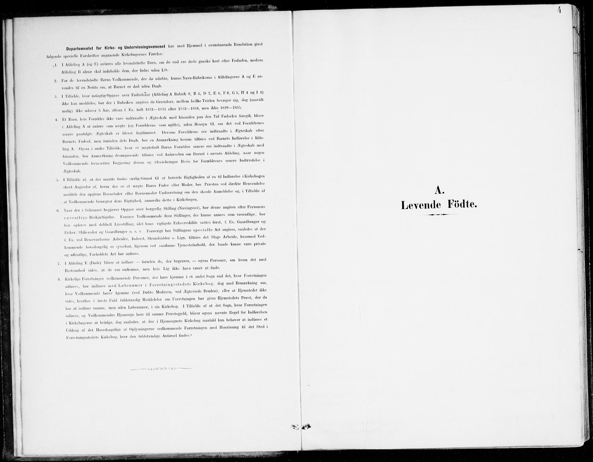 Lavik sokneprestembete, AV/SAB-A-80901: Parish register (official) no. C 1, 1882-1904, p. 4